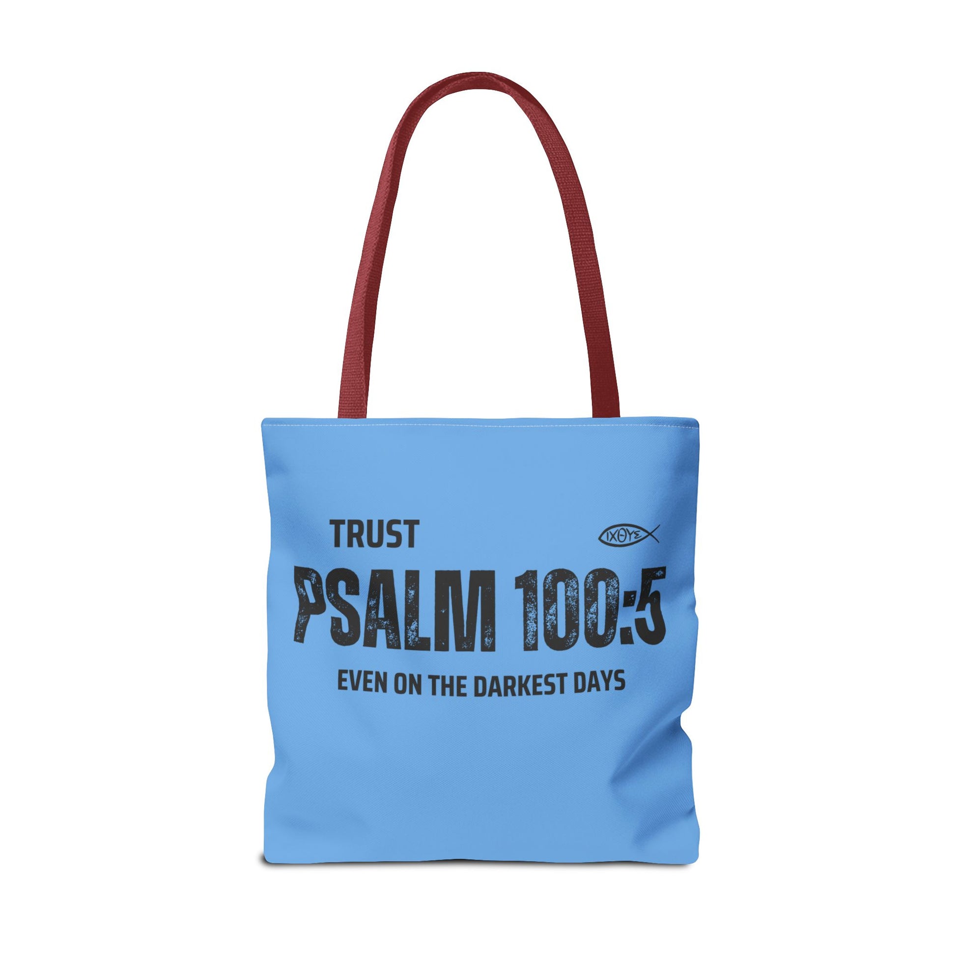 Inspirational Tote Bag - Trust Psalm 100:5, Faithful Christian Gift, Encouragement Accessory, Sustainable Shopping Bag, Inspirational [...]