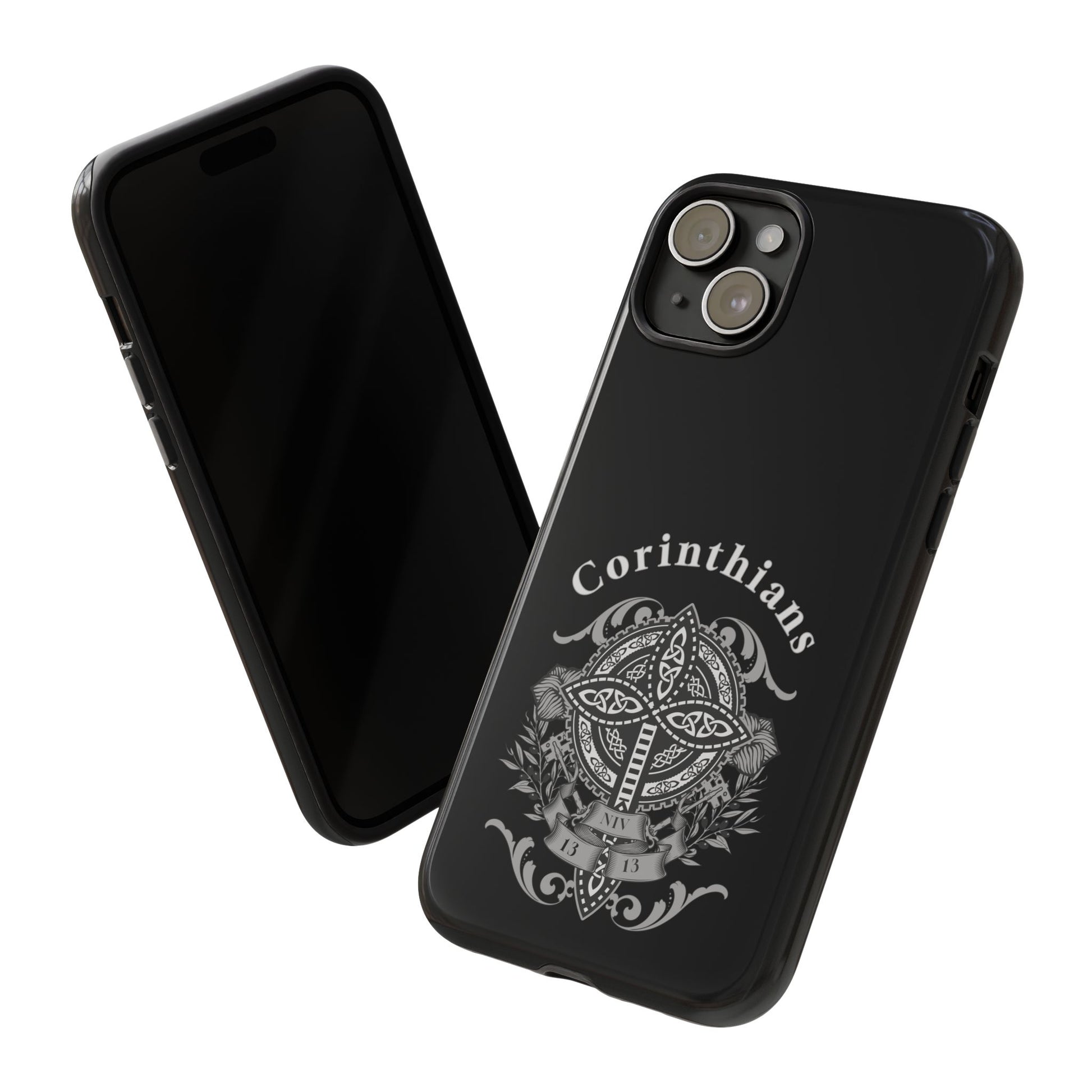 Corinthians Tough Case: Durable Phone Protection, Christian Gift, Unique Design, Trendy Accessory, Faith-Based Style