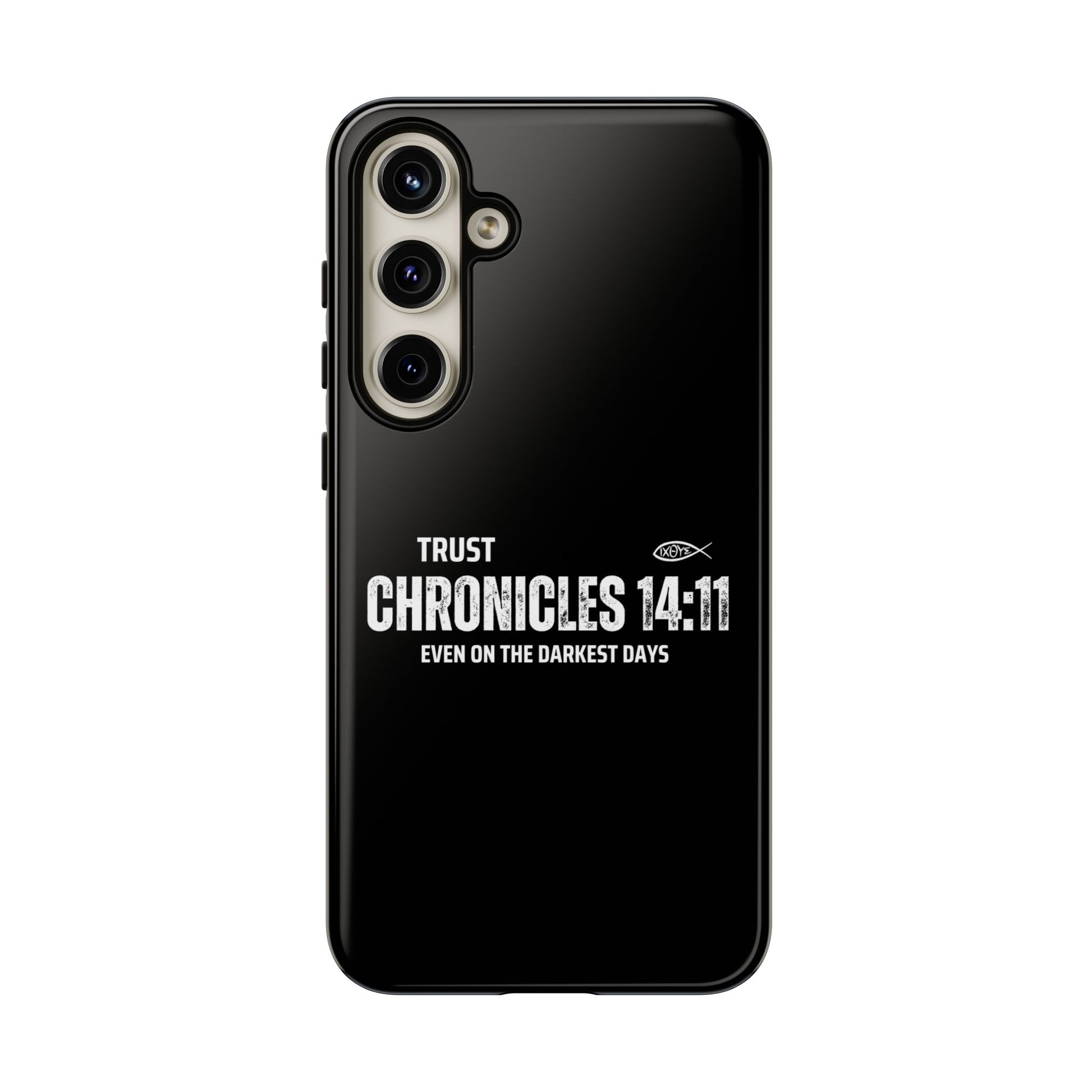 ⭐ Trust in God 2 Chronicles 14:11 Phone Case – Strength for the Hardest Days
