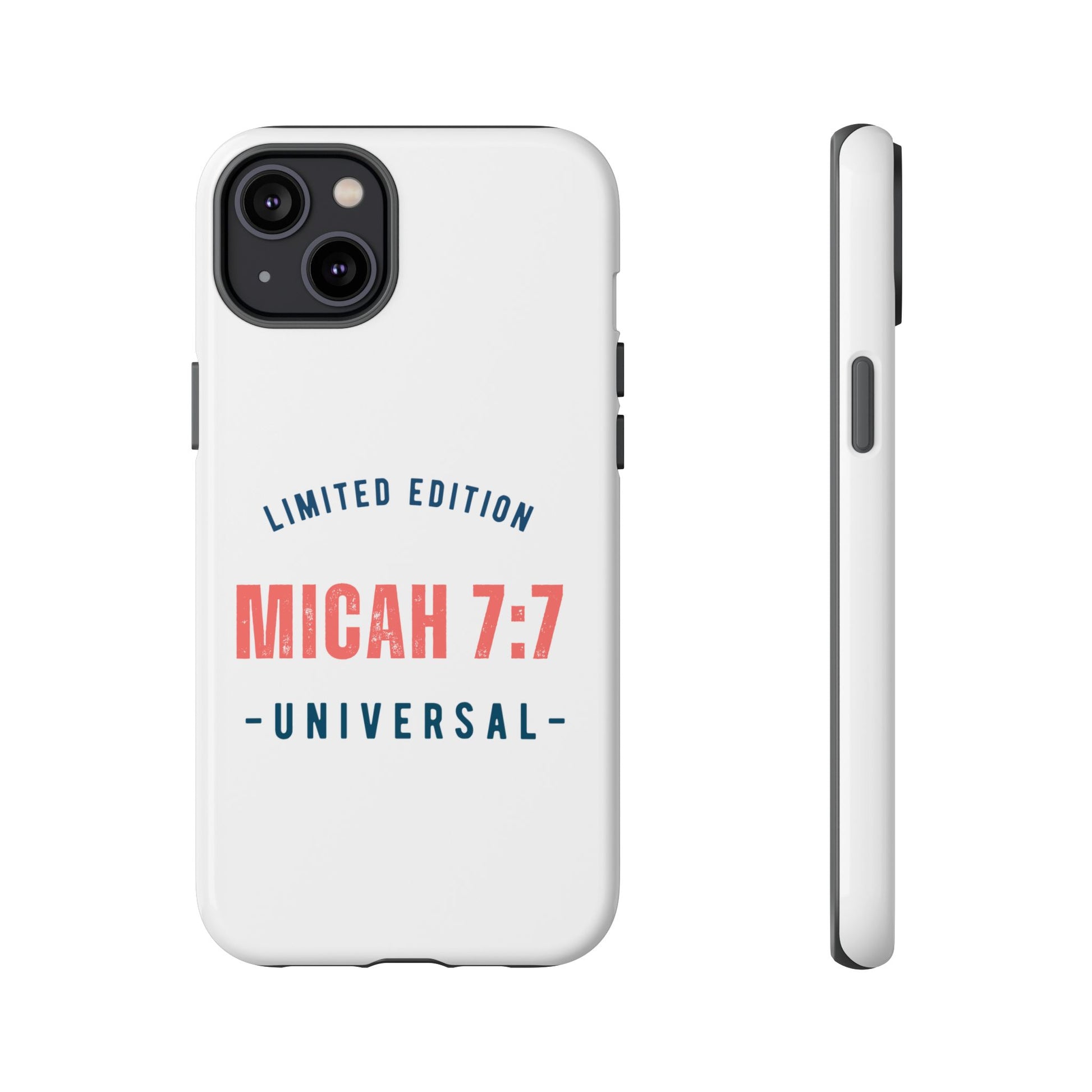 ⭐ Micah 7:7 Limited Edition Phone Case | Inspirational Gift | Tough Protective Case for Christians | Bible Verse Merchandise