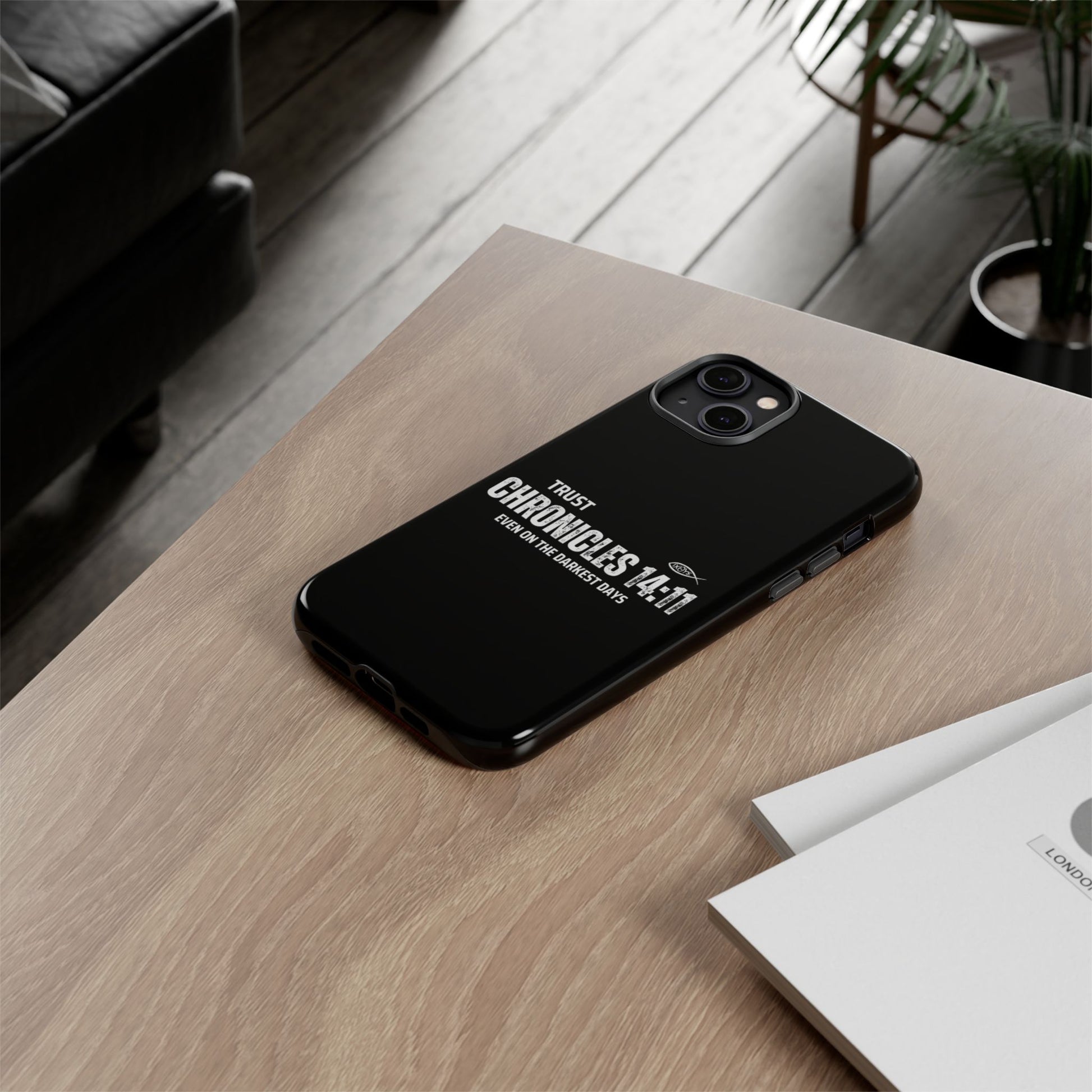 ⭐ Trust in God 2 Chronicles 14:11 Phone Case – Strength for the Hardest Days