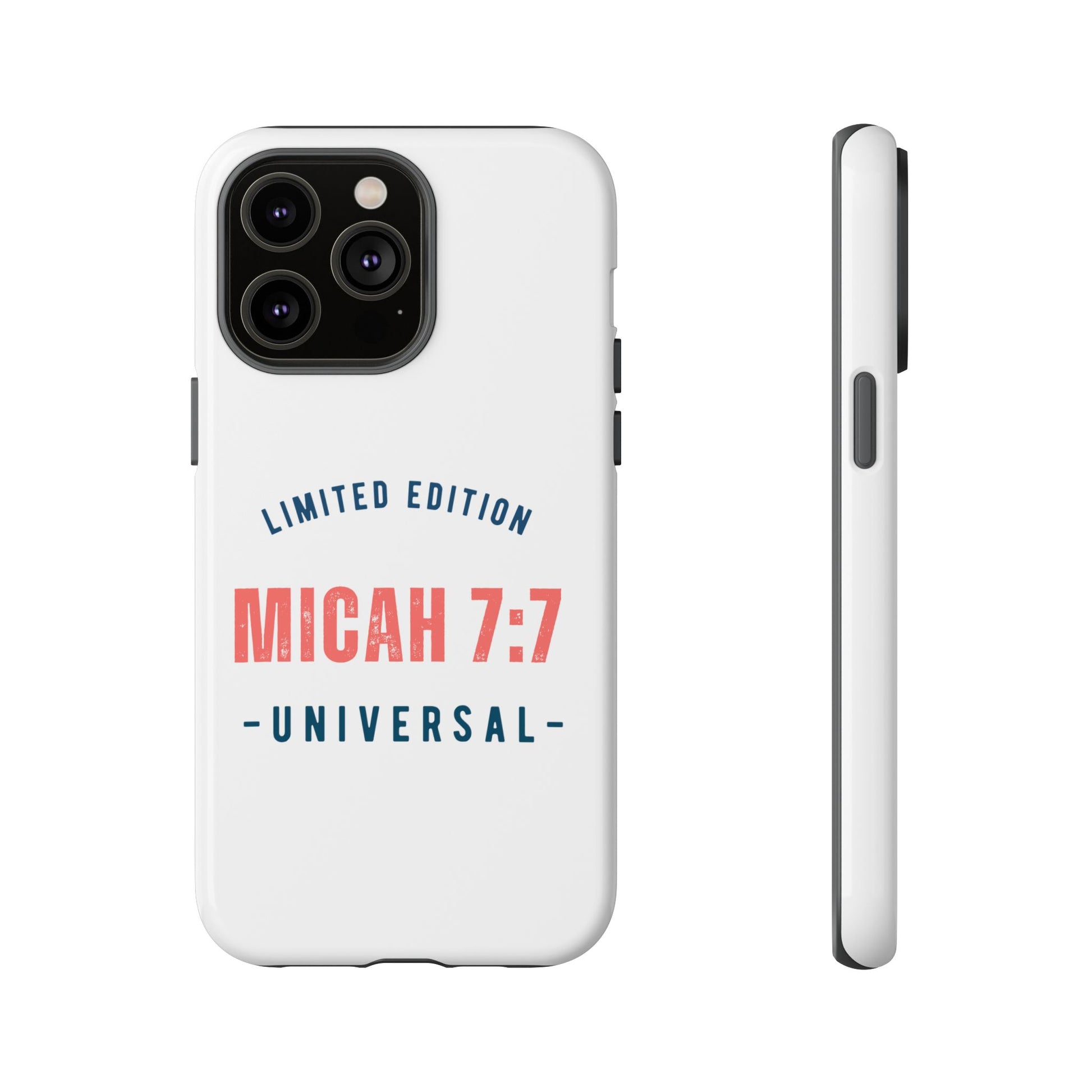 ⭐ Micah 7:7 Limited Edition Phone Case | Inspirational Gift | Tough Protective Case for Christians | Bible Verse Merchandise