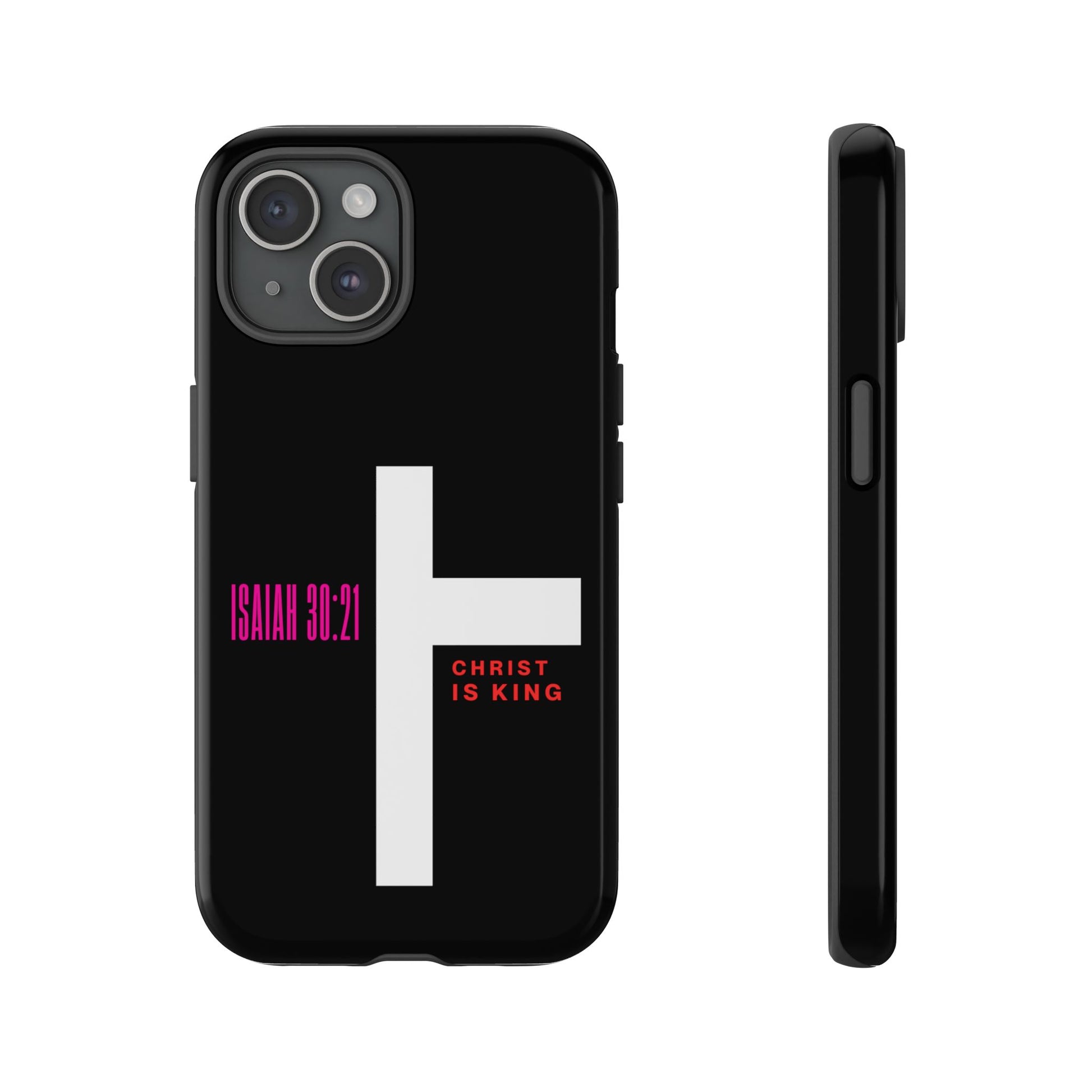 ⭐ Christ is King Psalm 29:10 Phone Case – Bold Faith Statement