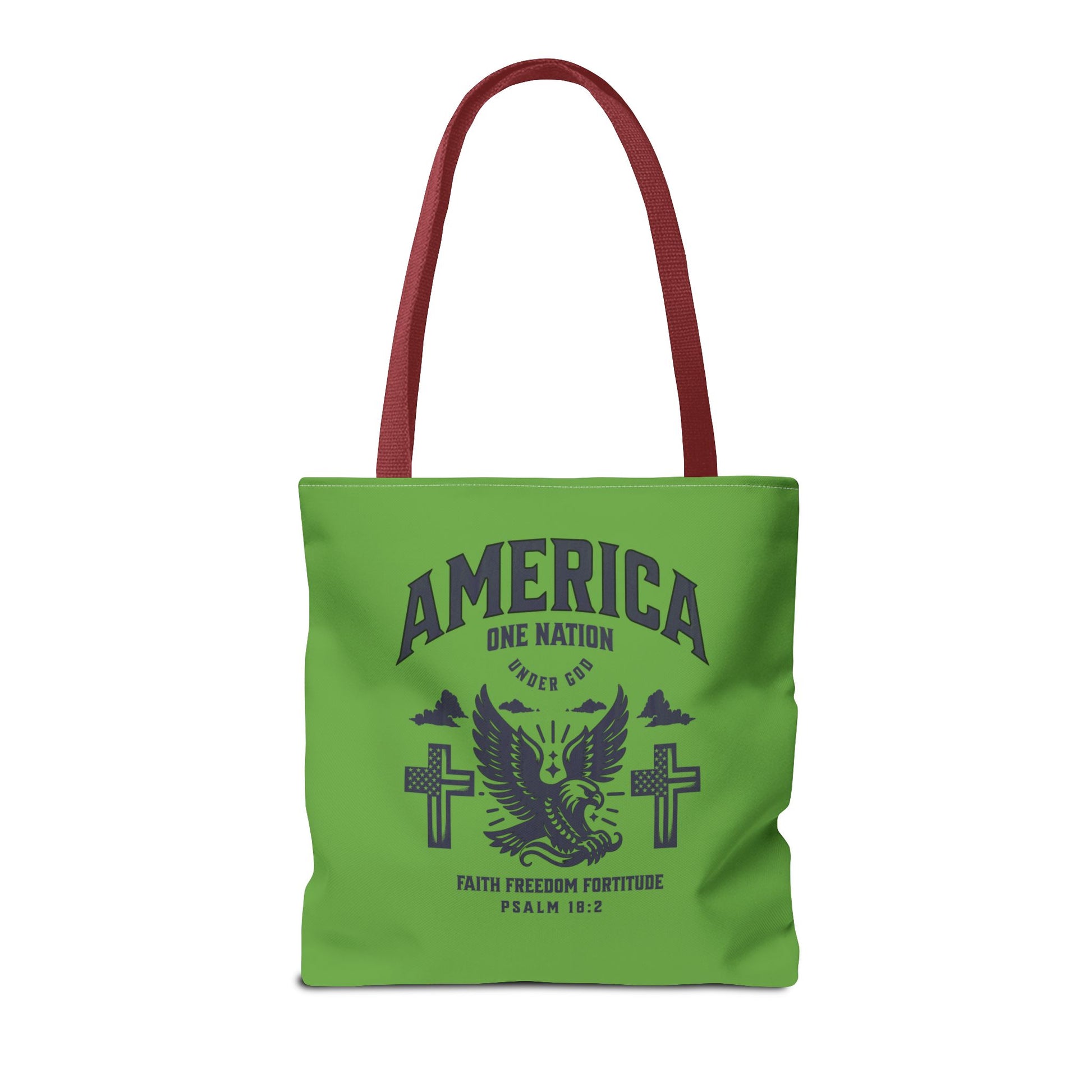 ⭐ America Faith Tote Bag – Bold Patriotic & Faith Statement