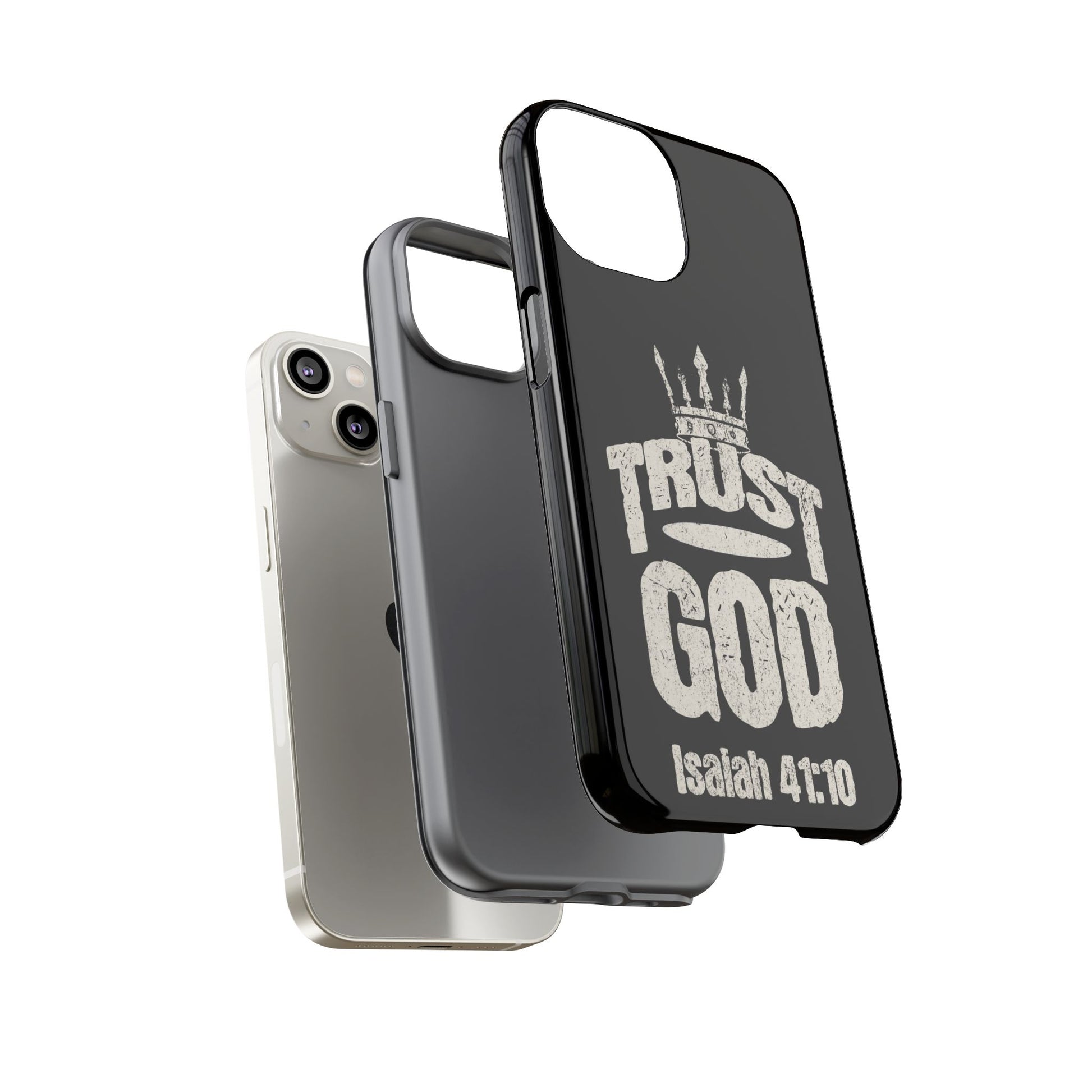 Trust God Isaiah 41:10 Phone Case – Faith Over Fear