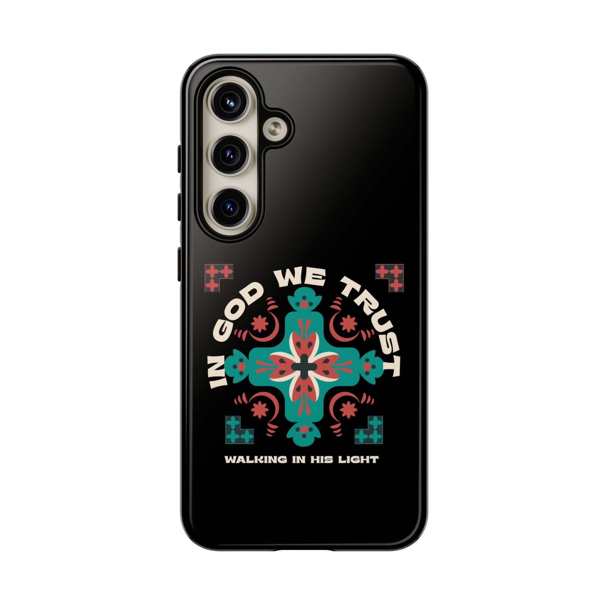 Tough Cases - In God We Trust Phone Case, Spiritual Phone Protector, Christian Cell Cover, Faith-based Accessory, Inspirational Gift