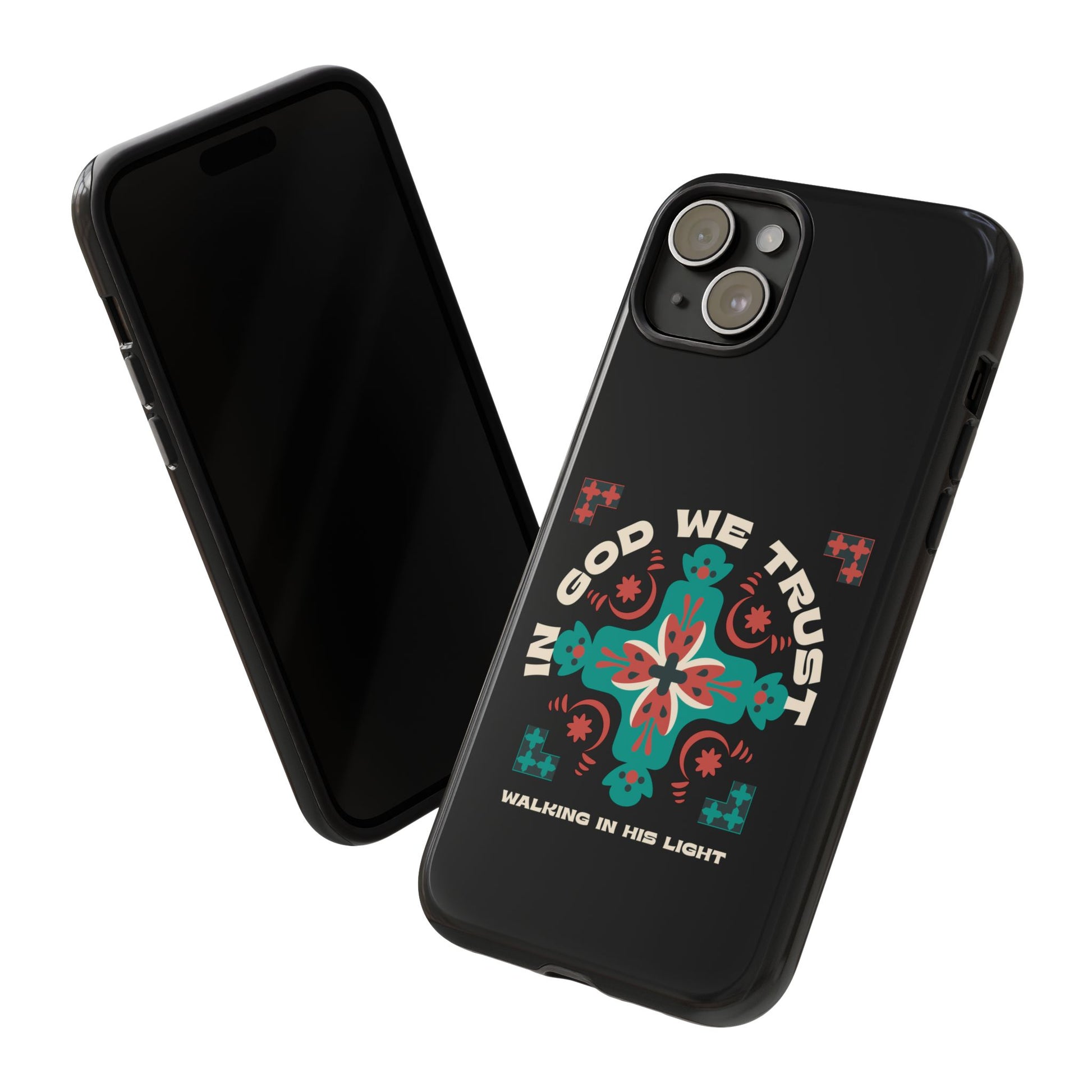 Tough Cases - In God We Trust Phone Case, Spiritual Phone Protector, Christian Cell Cover, Faith-based Accessory, Inspirational Gift
