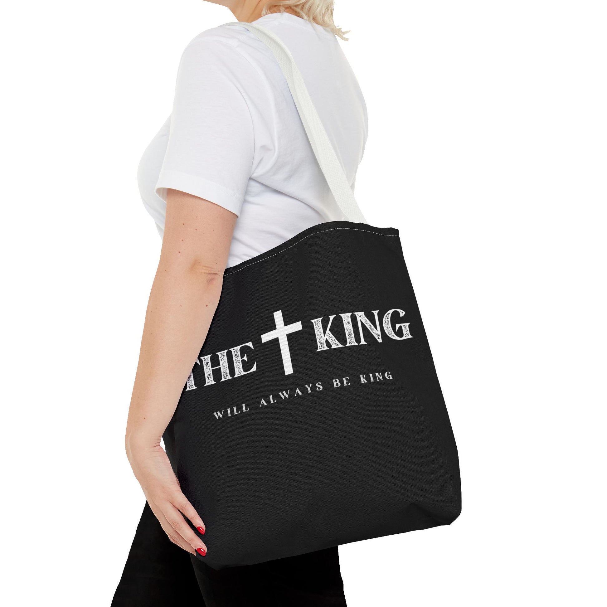 Faith-Inspired Tote Bag, Christian Tote, Shopping Bag, Bible Verse Bag, Gift for Believers, Church Accessory