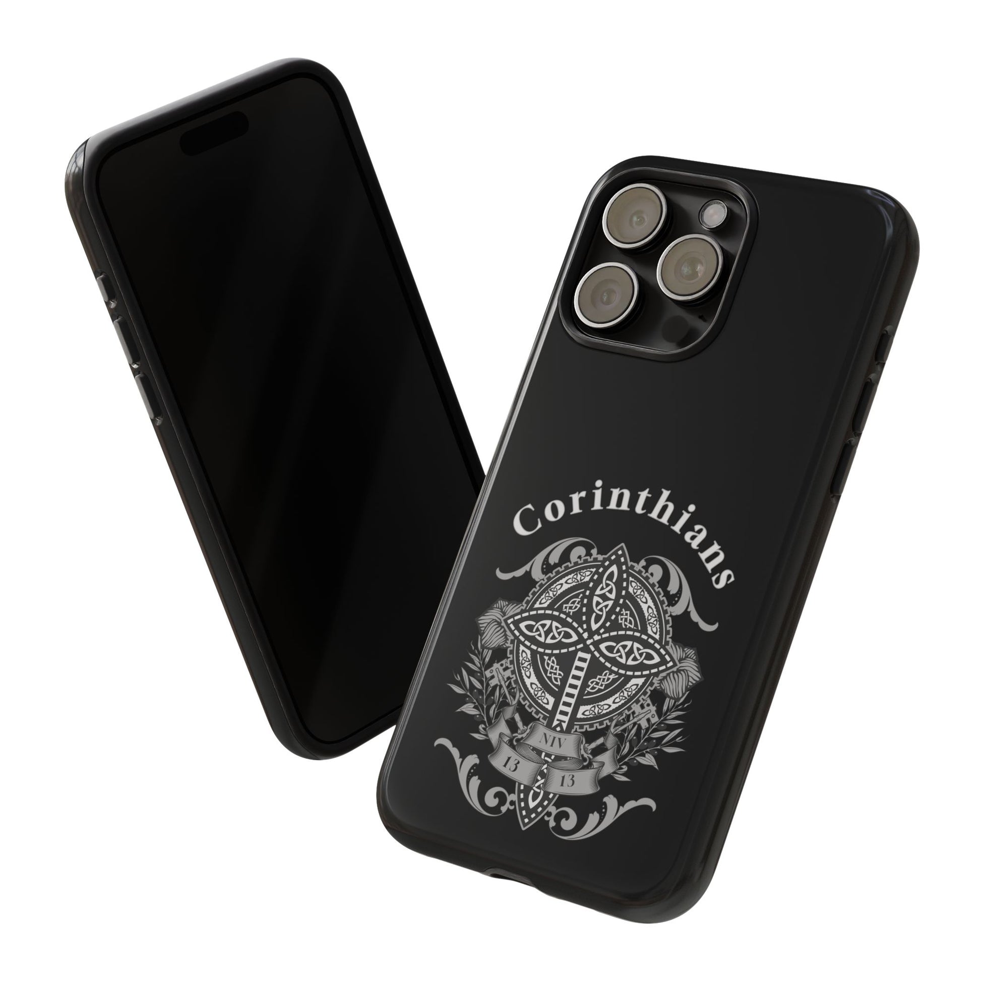 Corinthians Tough Case: Durable Phone Protection, Christian Gift, Unique Design, Trendy Accessory, Faith-Based Style