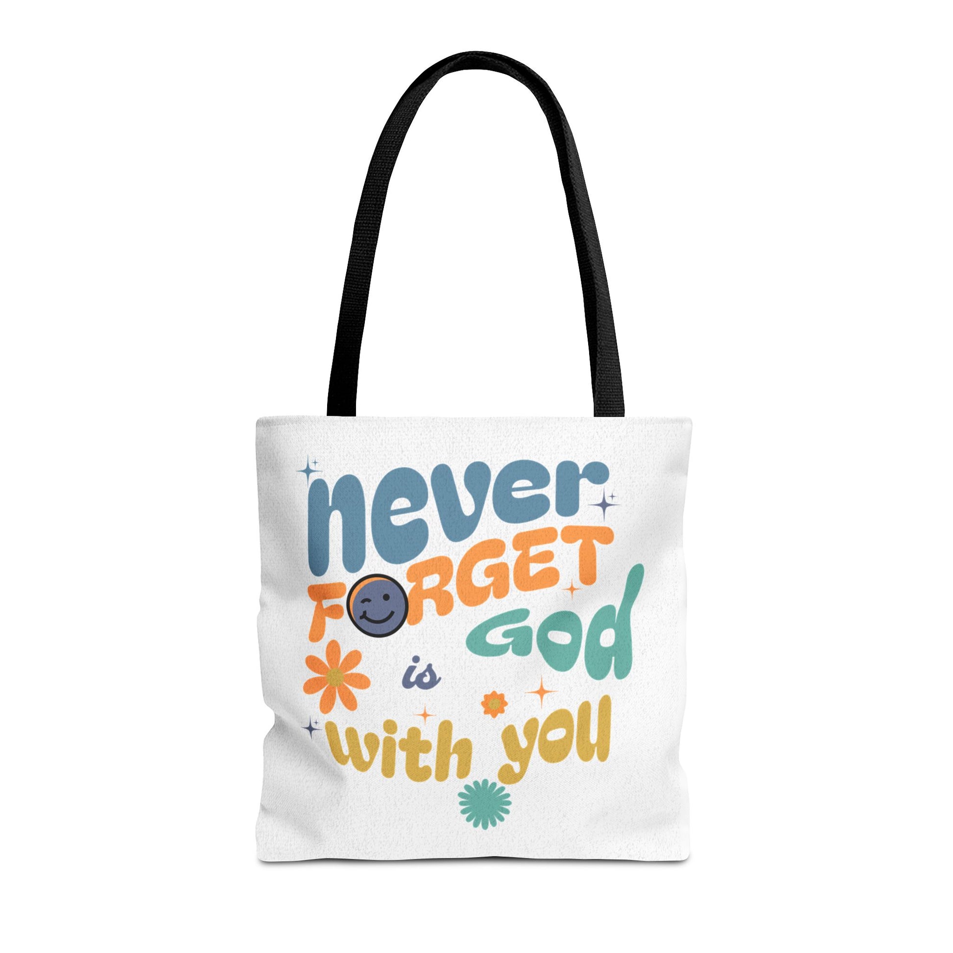 ⭐ Never Forget Tote Bag – Deuteronomy 31:6
