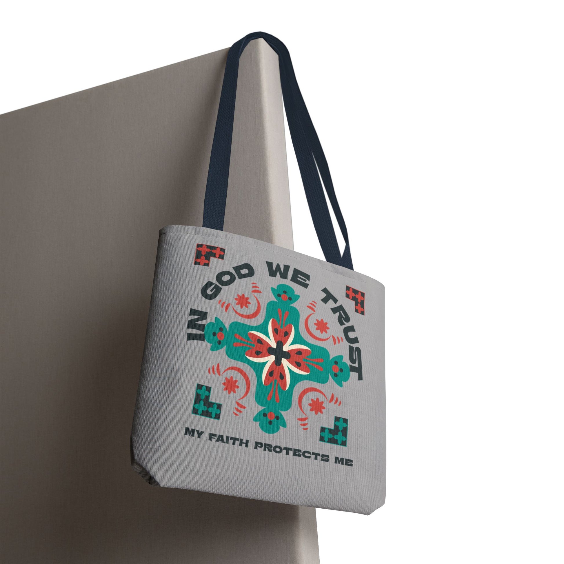 Faith-Inspired Tote Bag, Spiritual Shopper, Inspirational Gift, Religious Tote, Christian Accessory, Everyday Use