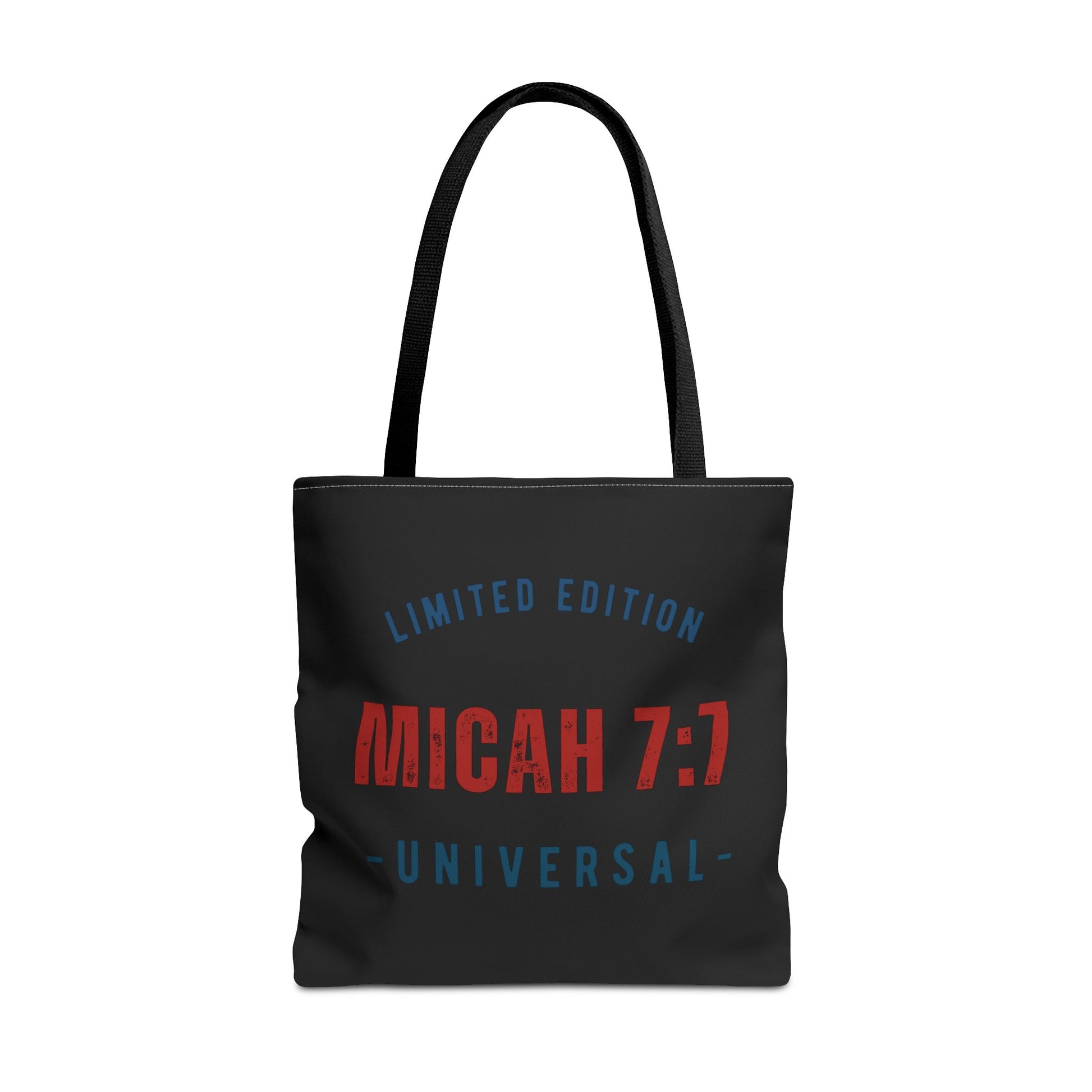 Limited Edition Micah 7:1 Tote Bag - Universal Design for Everyday Use, Gift, Eco-Friendly, Daily Essentials, Faith-Inspired