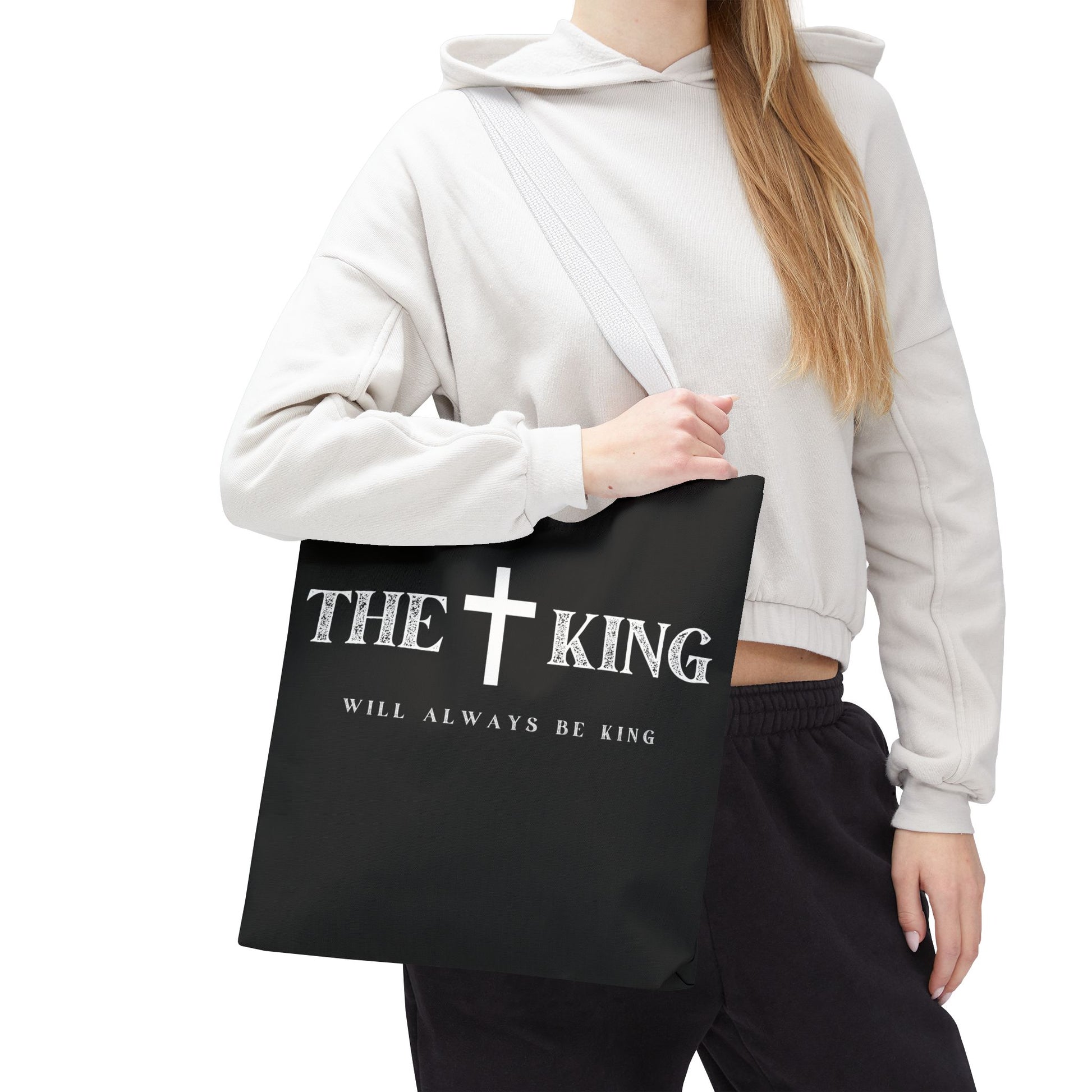 Faith-Inspired Tote Bag, Christian Tote, Shopping Bag, Bible Verse Bag, Gift for Believers, Church Accessory