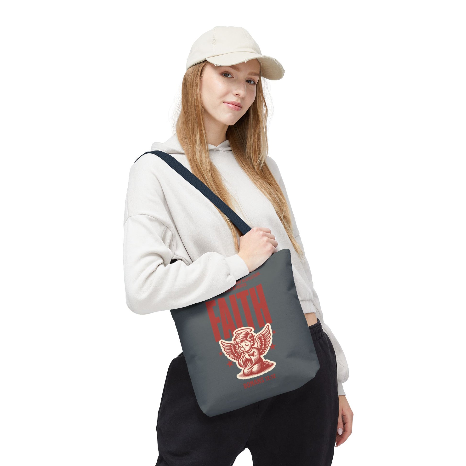 Faith-Inspired Tote Bag: Stylish & Versatile, Gift for Holidays, Shopping, Encouragement, Inspirational Gift, Eco-Friendly Bag