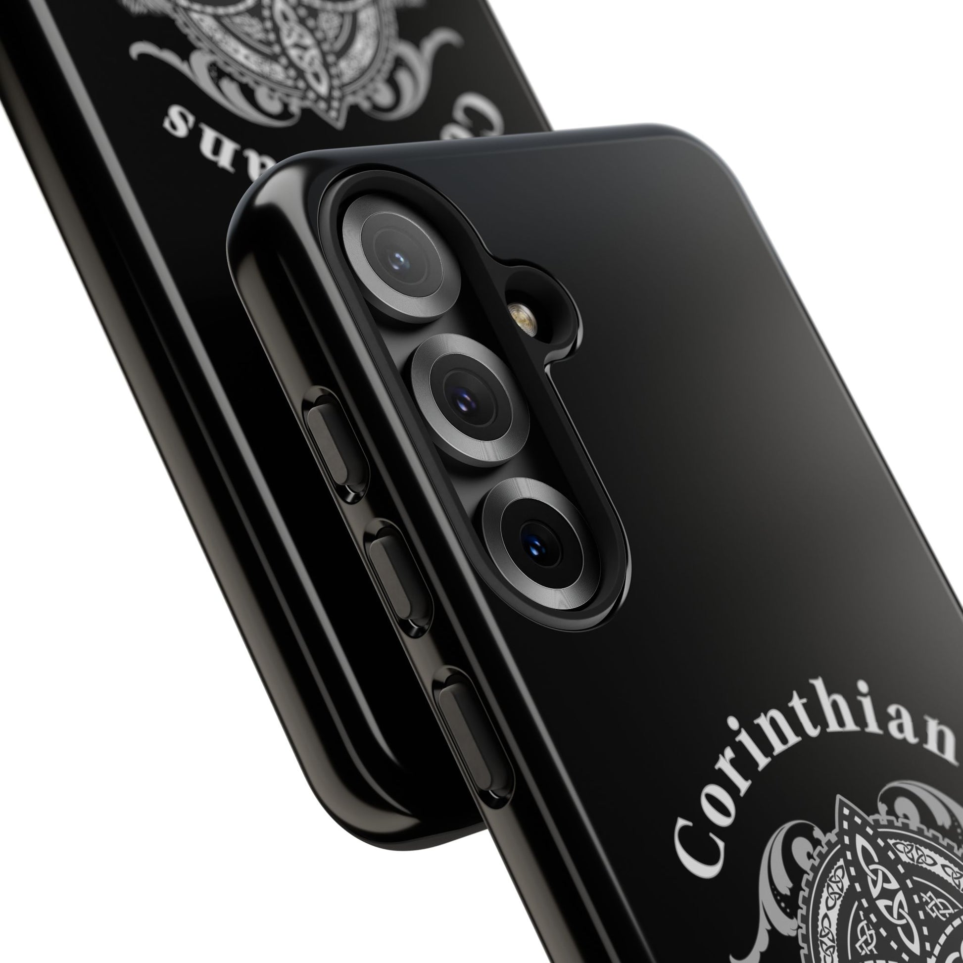 Corinthians Tough Case: Durable Phone Protection, Christian Gift, Unique Design, Trendy Accessory, Faith-Based Style