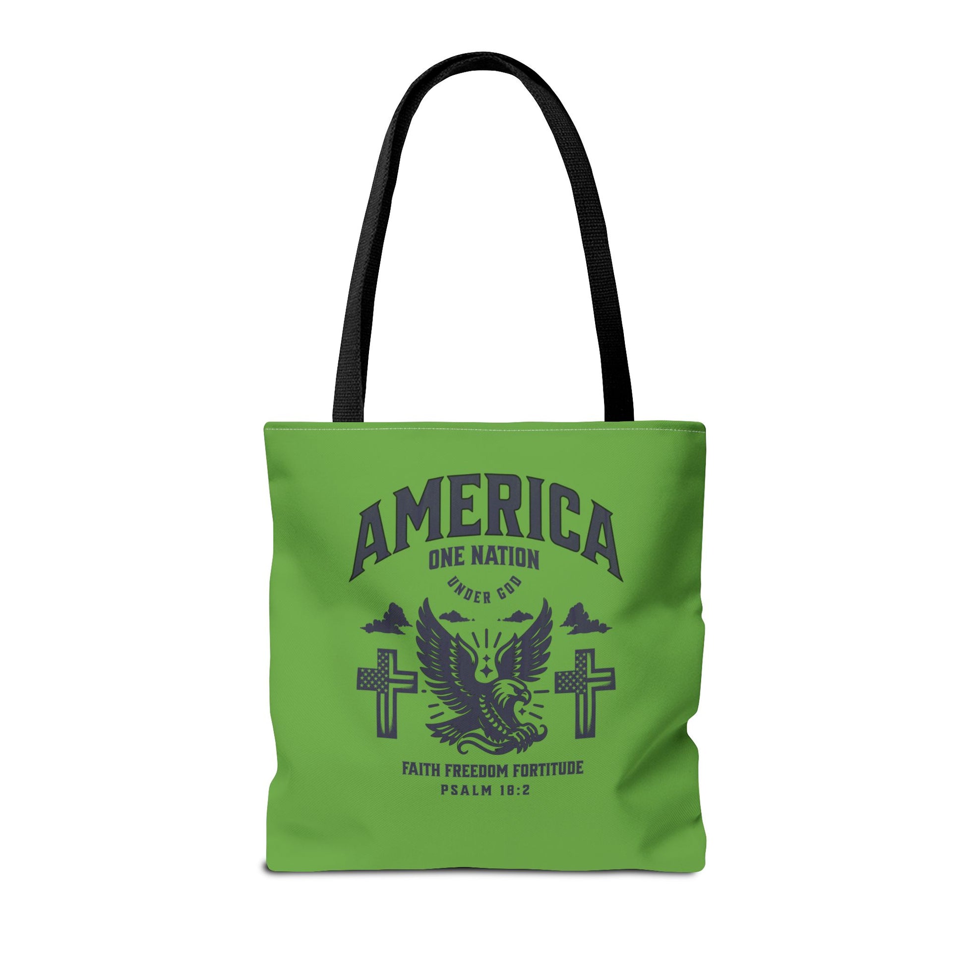 ⭐ America Faith Tote Bag – Bold Patriotic & Faith Statement