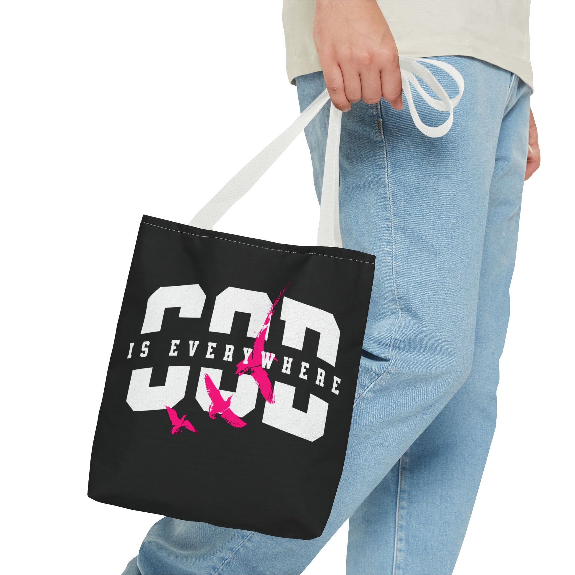Stylish Tote Bag with Inspirational Design, Eco-Friendly Shopping Bag, Trendy Beach Bag, Gift for Friends, Motivational Everyday Use