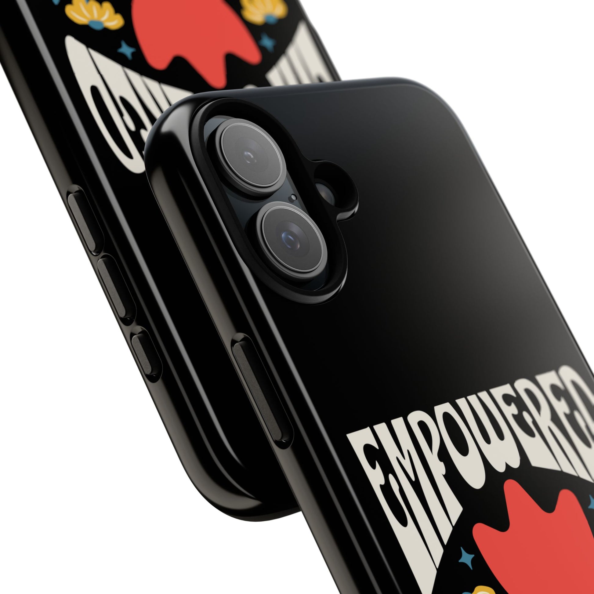 Empowered Floral Phone Case, Inspirational Phone Case, Unique Gift for Her, Psalm 100:5, Tough Phone Cover, Empowering Accessory