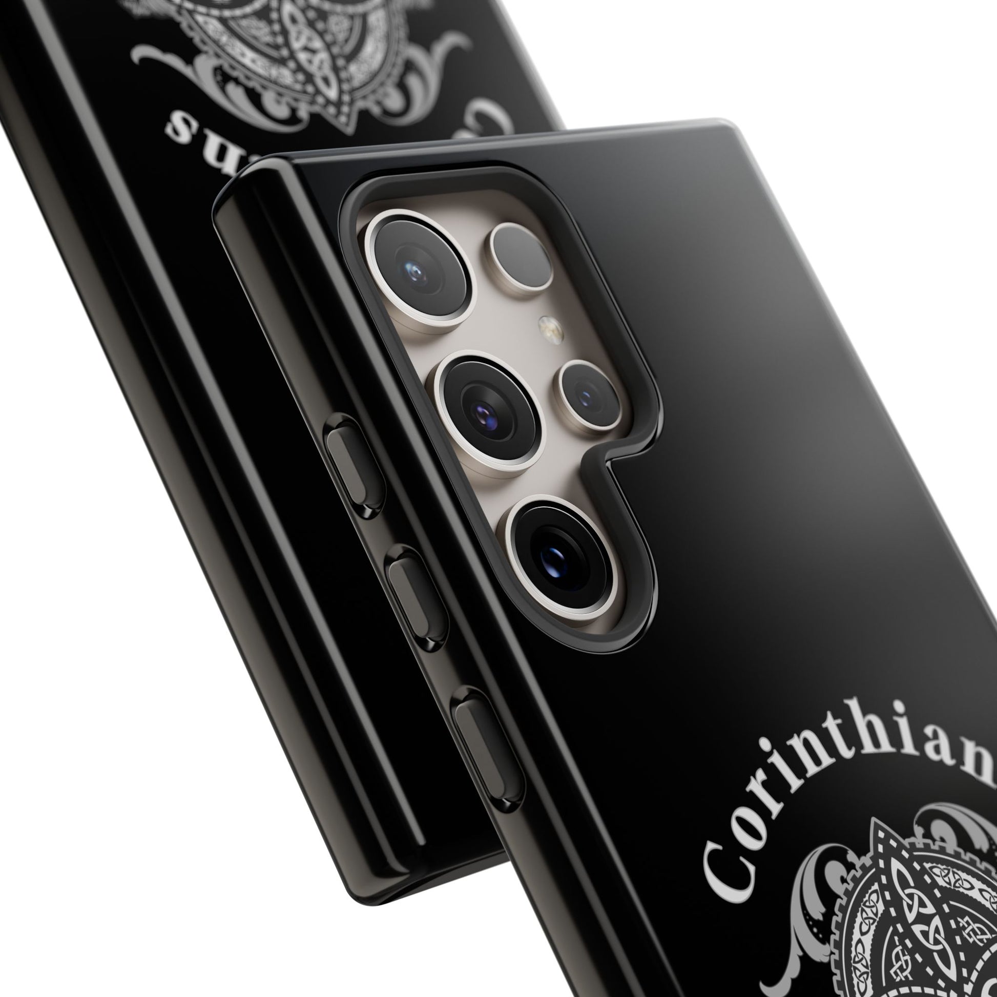 Corinthians Tough Case: Durable Phone Protection, Christian Gift, Unique Design, Trendy Accessory, Faith-Based Style