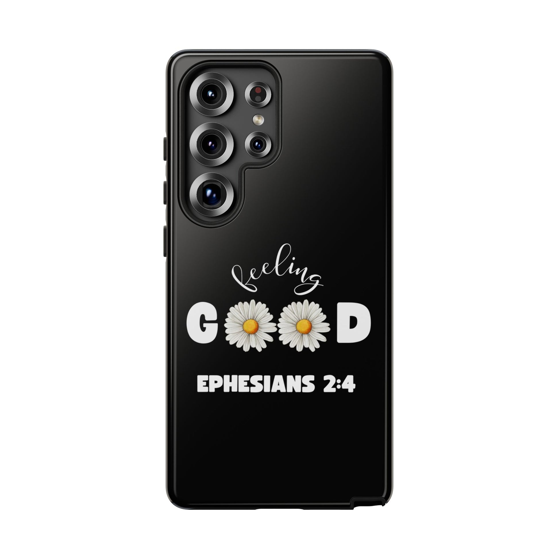 Ephesians 2:4 Floral Phone Case, Inspirational iPhone Cover, Tough Cases for Positivity, Motivational Gift for Friends, Spring Accessories
