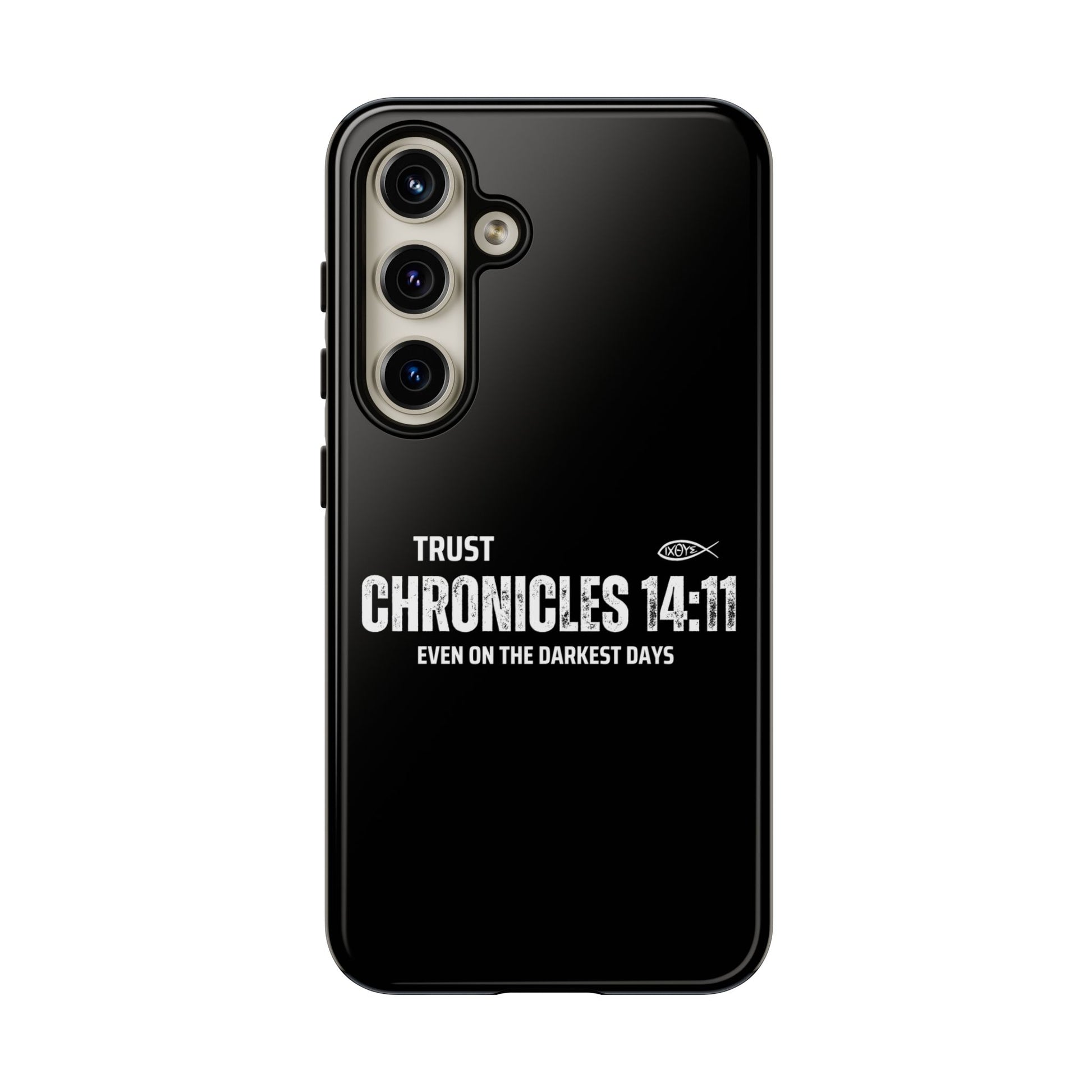 ⭐ Trust in God 2 Chronicles 14:11 Phone Case – Strength for the Hardest Days