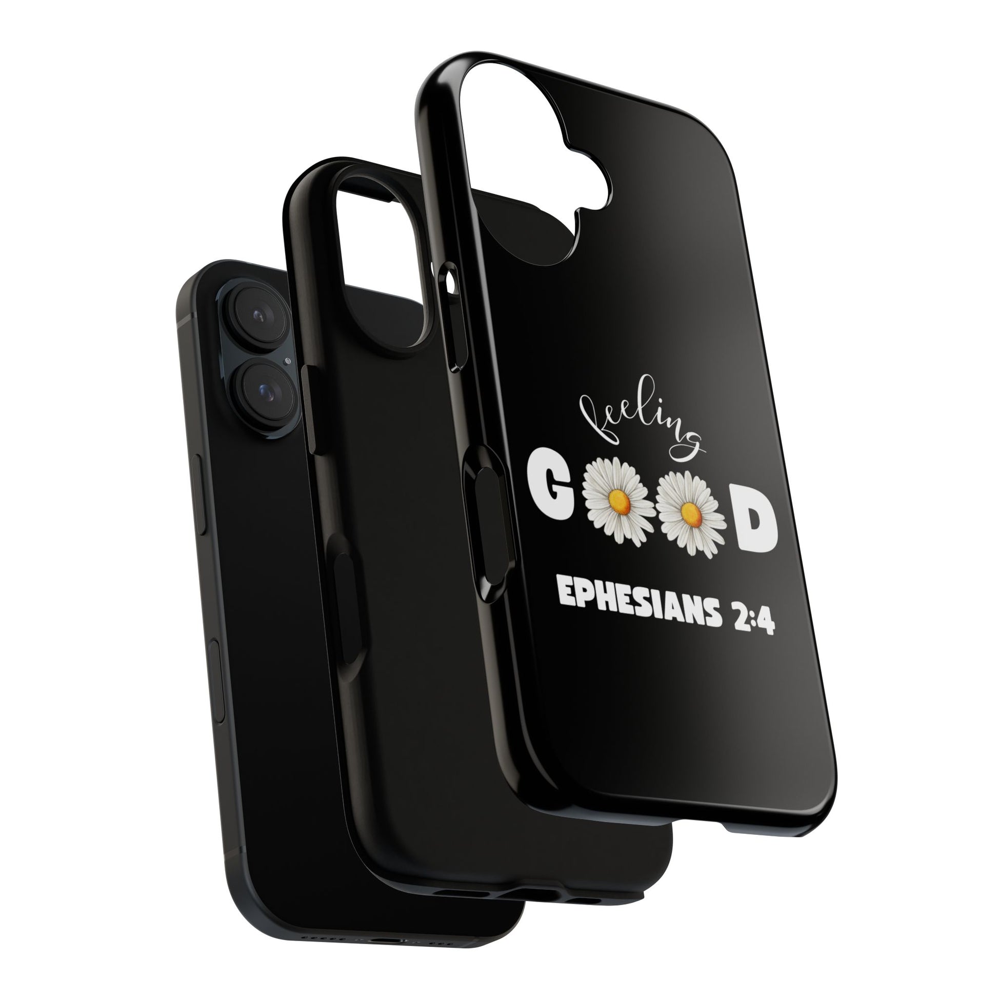 Ephesians 2:4 Floral Phone Case, Inspirational iPhone Cover, Tough Cases for Positivity, Motivational Gift for Friends, Spring Accessories