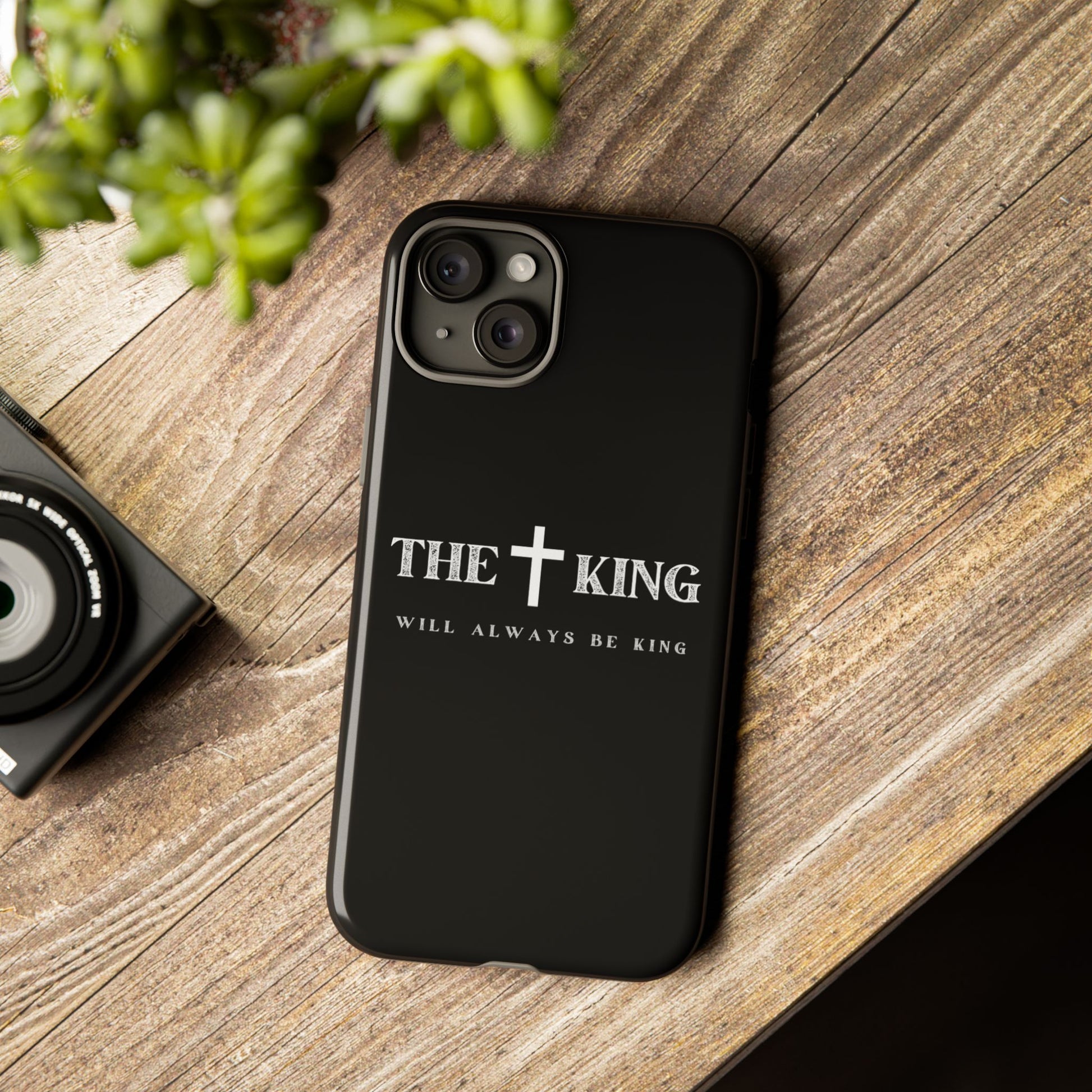 ⭐ Phone Case - Faith-Inspired Tough Cases for King Fans, Christian Gift, Durable Protection, Stylish Accessory, Unique Design