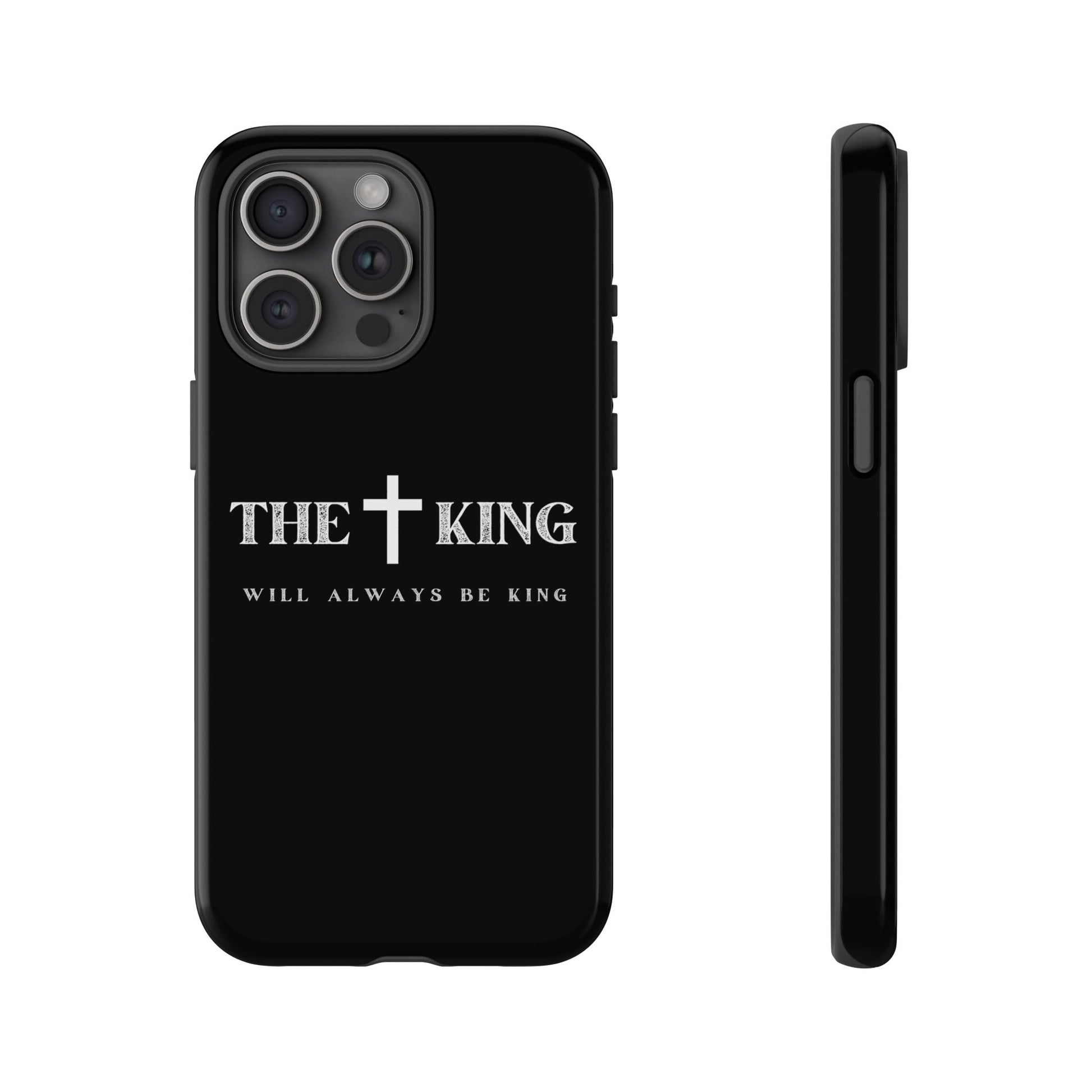 ⭐ Phone Case - Faith-Inspired Tough Cases for King Fans, Christian Gift, Durable Protection, Stylish Accessory, Unique Design