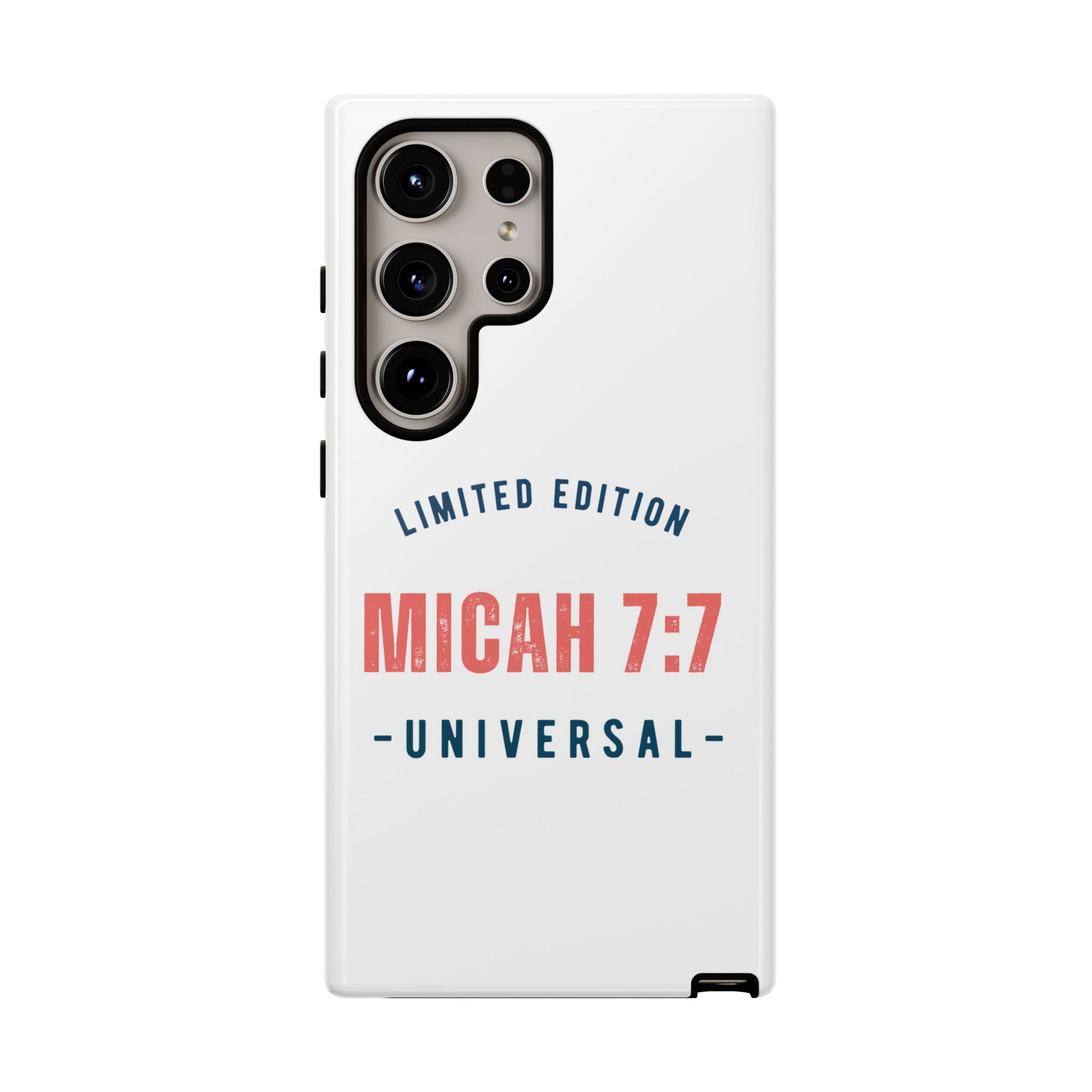 ⭐ Micah 7:7 Limited Edition Phone Case | Inspirational Gift | Tough Protective Case for Christians | Bible Verse Merchandise
