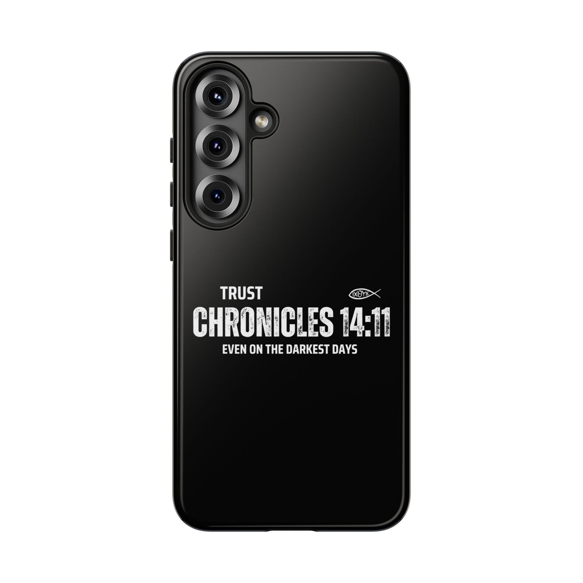 ⭐ Trust in God 2 Chronicles 14:11 Phone Case – Strength for the Hardest Days