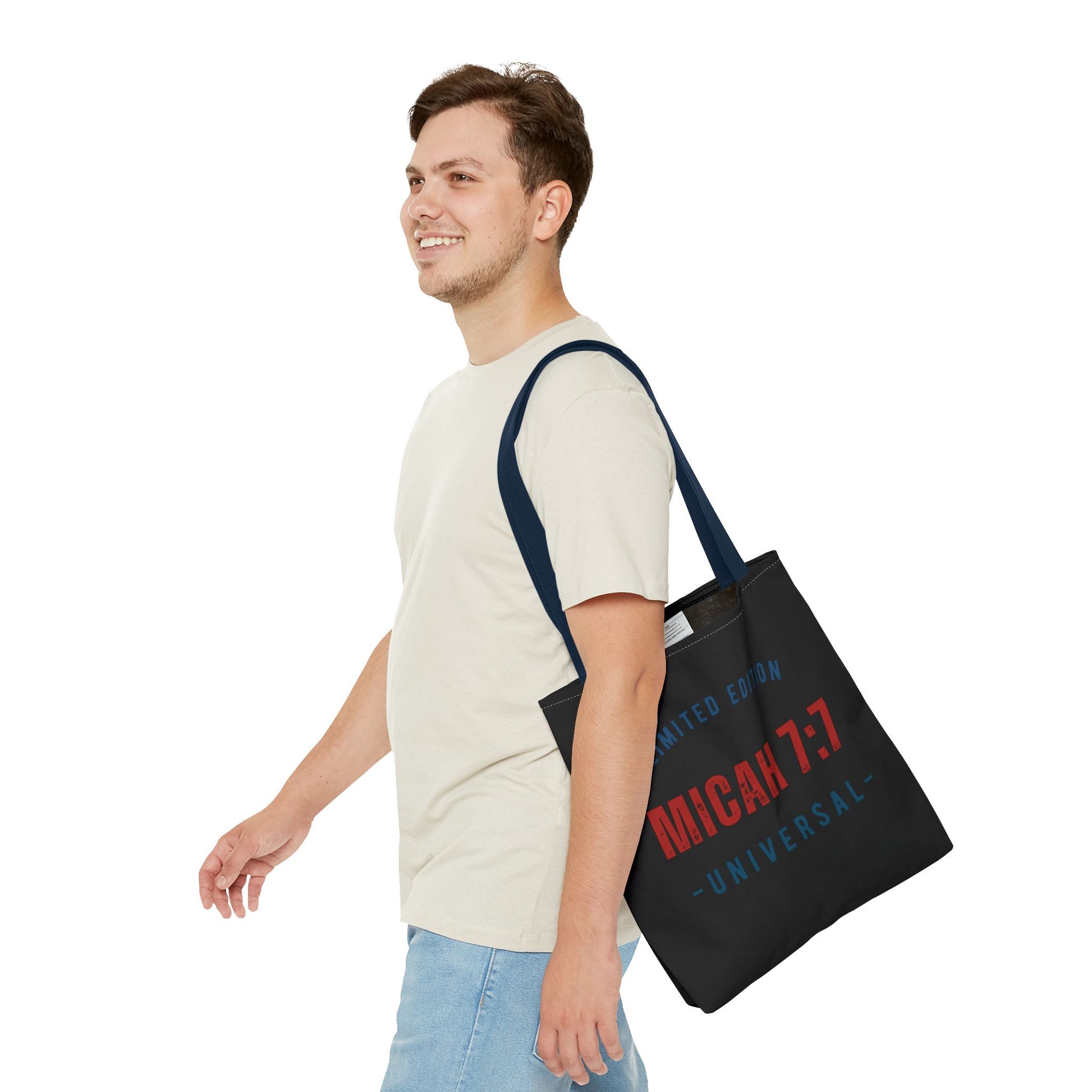 Limited Edition Micah 7:1 Tote Bag - Universal Design for Everyday Use, Gift, Eco-Friendly, Daily Essentials, Faith-Inspired
