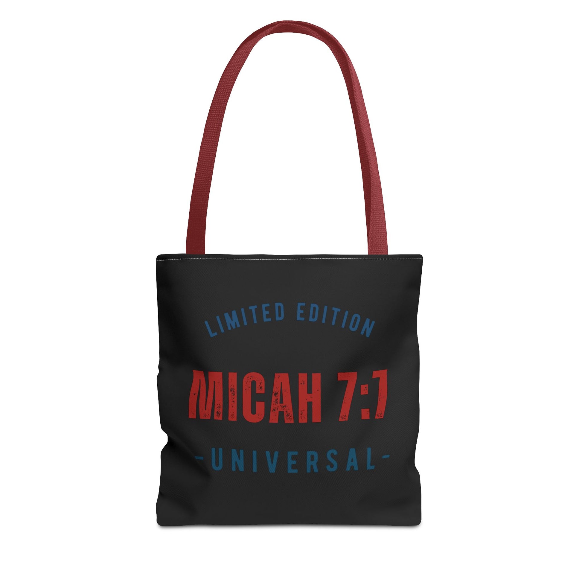 Limited Edition Micah 7:1 Tote Bag - Universal Design for Everyday Use, Gift, Eco-Friendly, Daily Essentials, Faith-Inspired
