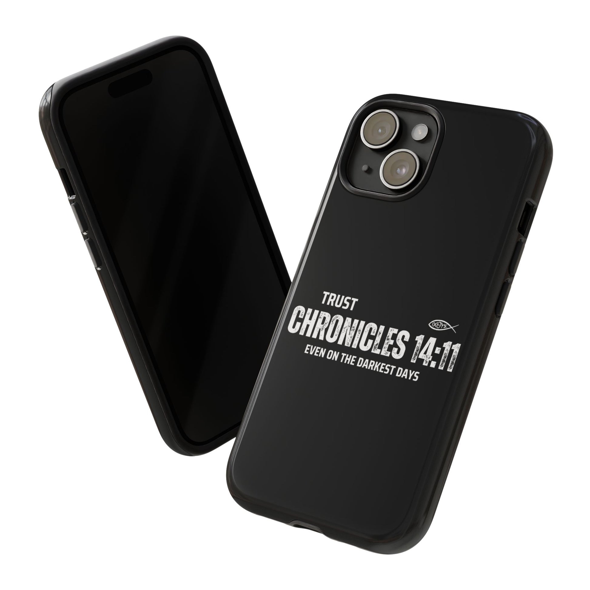 ⭐ Trust in God 2 Chronicles 14:11 Phone Case – Strength for the Hardest Days