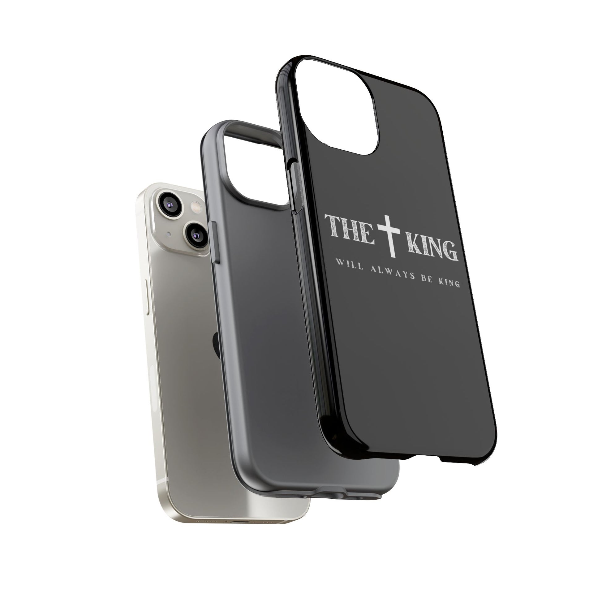 ⭐ Phone Case - Faith-Inspired Tough Cases for King Fans, Christian Gift, Durable Protection, Stylish Accessory, Unique Design