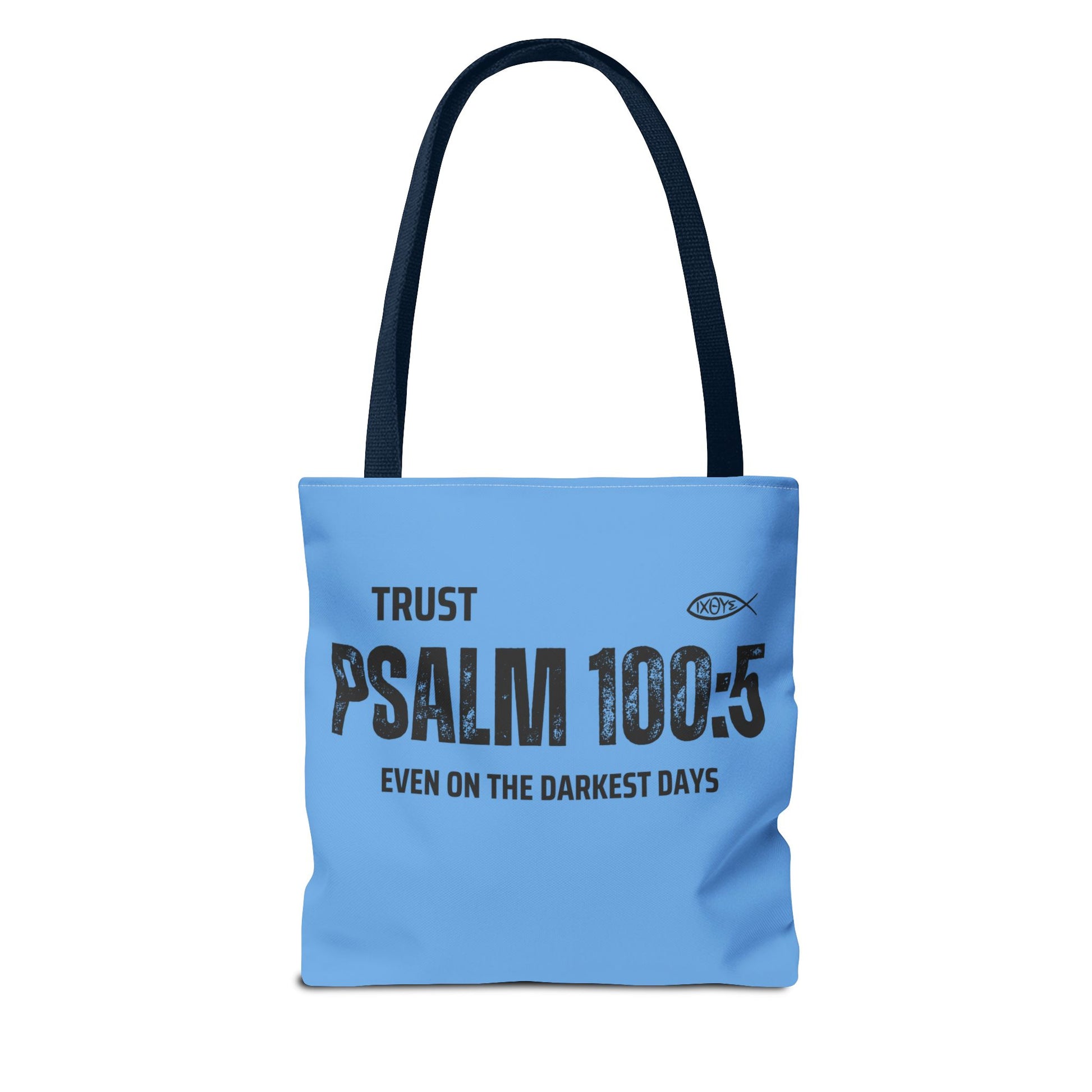 Inspirational Tote Bag - Trust Psalm 100:5, Faithful Christian Gift, Encouragement Accessory, Sustainable Shopping Bag, Inspirational [...]