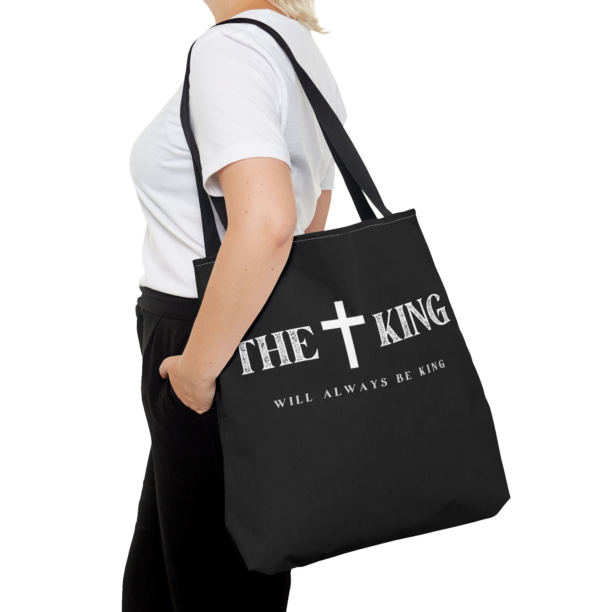Faith-Inspired Tote Bag, Christian Tote, Shopping Bag, Bible Verse Bag, Gift for Believers, Church Accessory