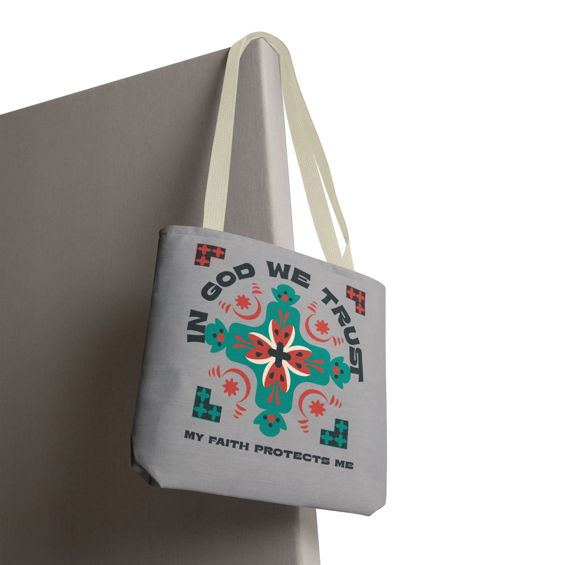 Faith-Inspired Tote Bag, Spiritual Shopper, Inspirational Gift, Religious Tote, Christian Accessory, Everyday Use