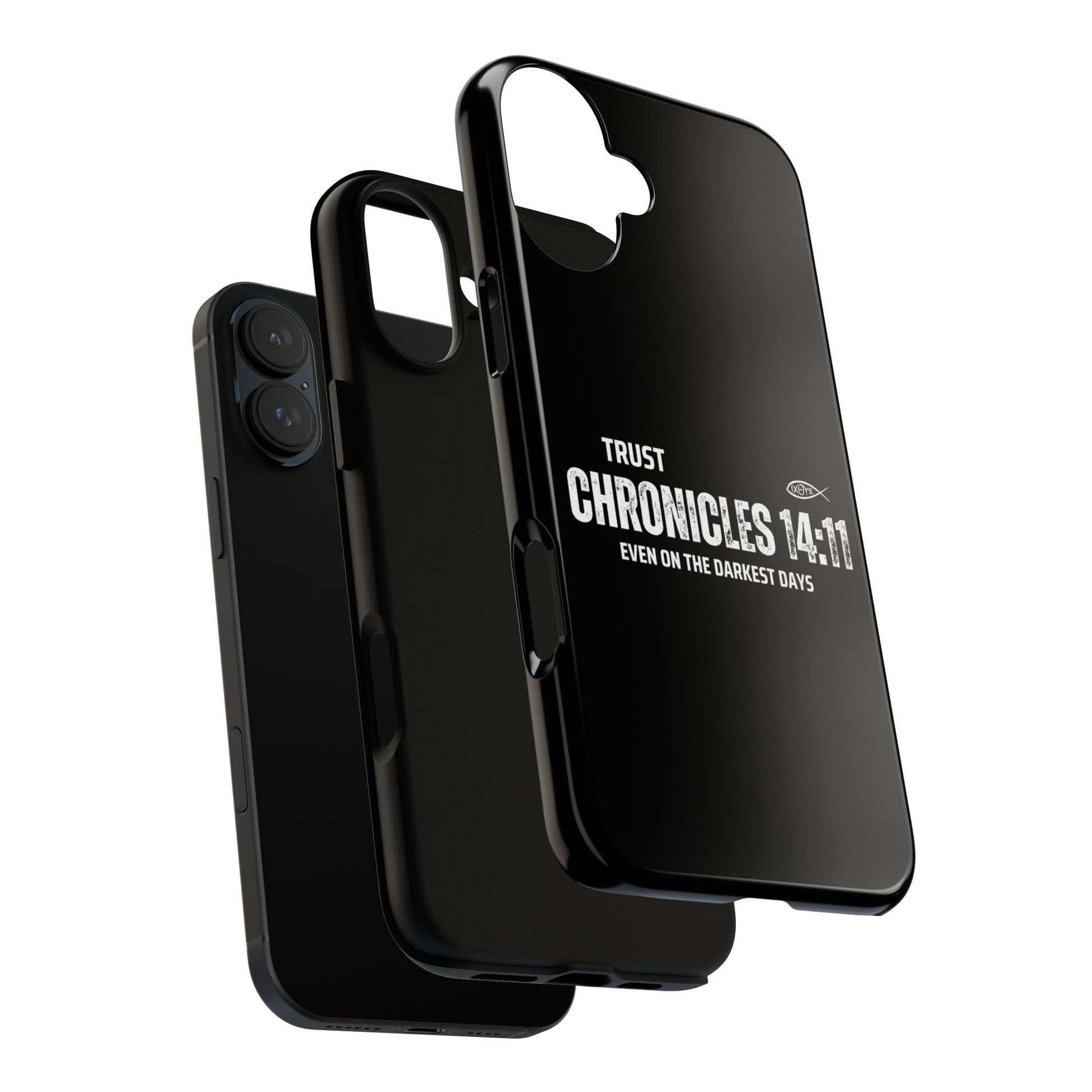 ⭐ Trust in God 2 Chronicles 14:11 Phone Case – Strength for the Hardest Days