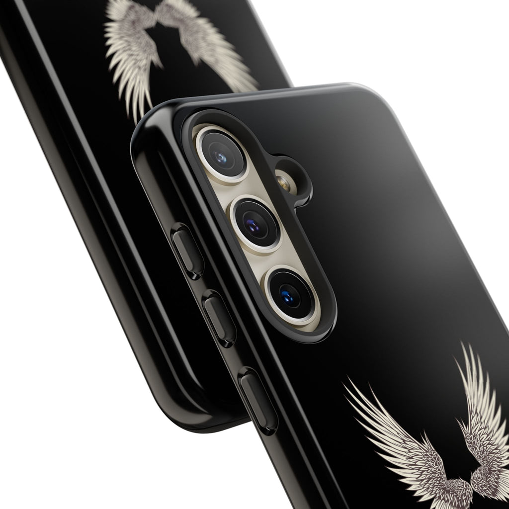 Angel Wings Phone Case - Tough Cases for Christian Pride, Unique Gift, Stylish Protection, Everyday Use, Angelic Design