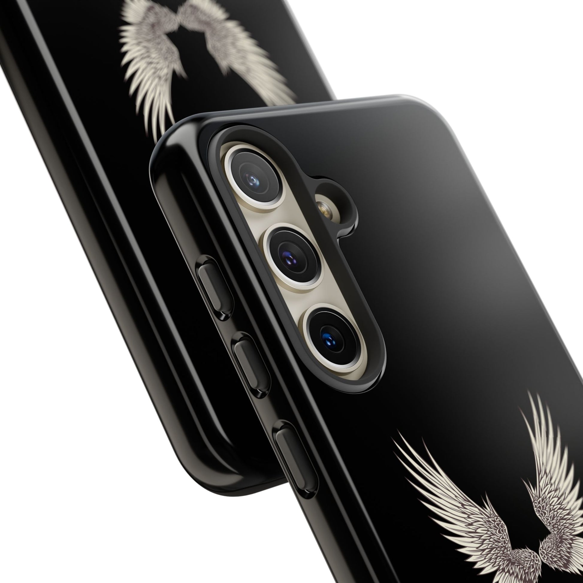 Angel Wings Phone Case - Tough Cases for Christian Pride, Unique Gift, Stylish Protection, Everyday Use, Angelic Design