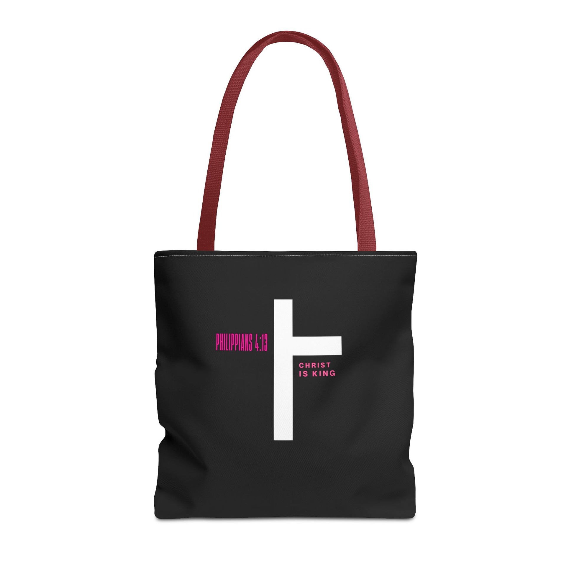 ⭐ Philippians 4:13 Tote Bag – Faith & Strength Statement Bag