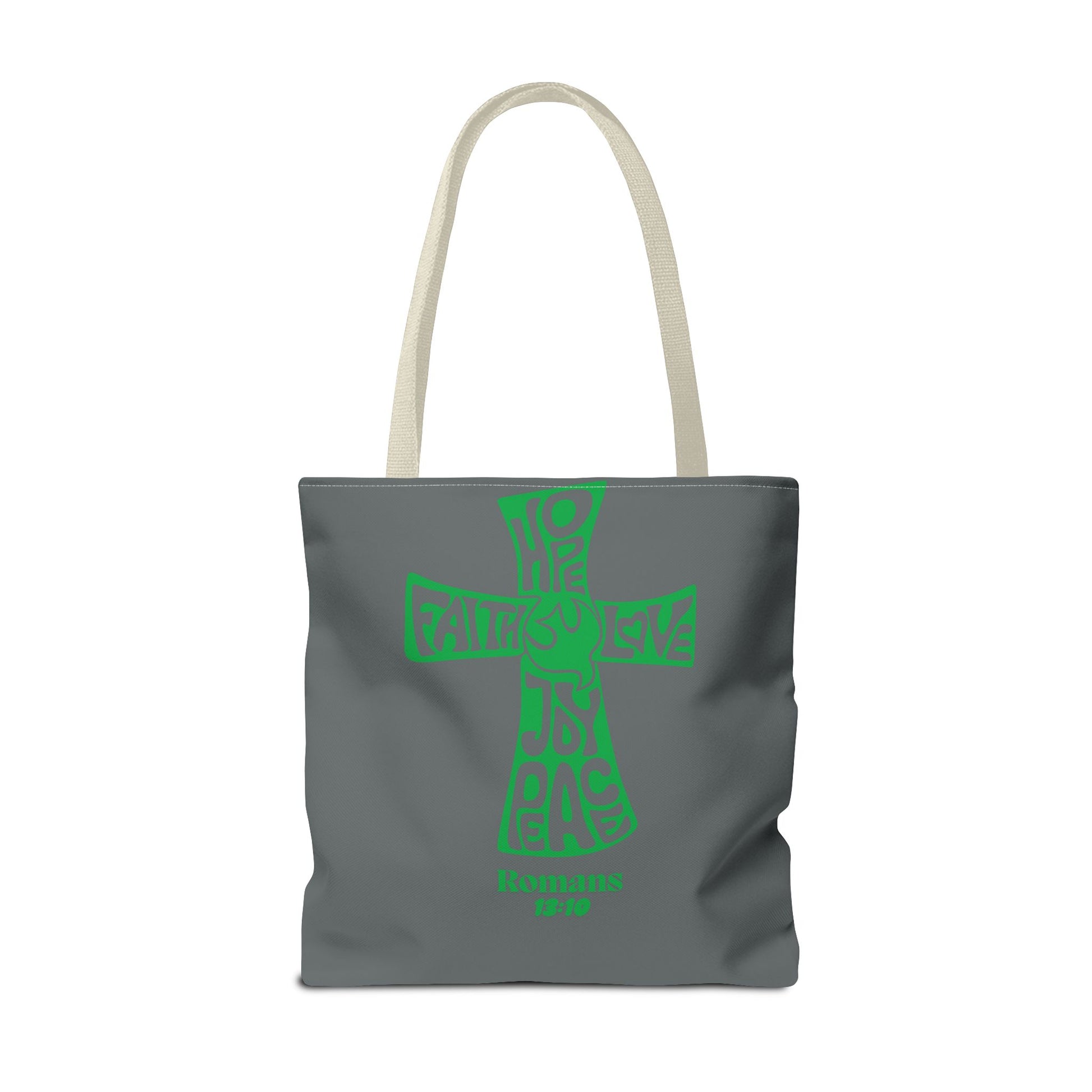Faith-Inspired Tote Bag, Motivational Cross Design, Spiritual Gift, Everyday Use, Eco-Friendly Fashion, Religious Accessories
