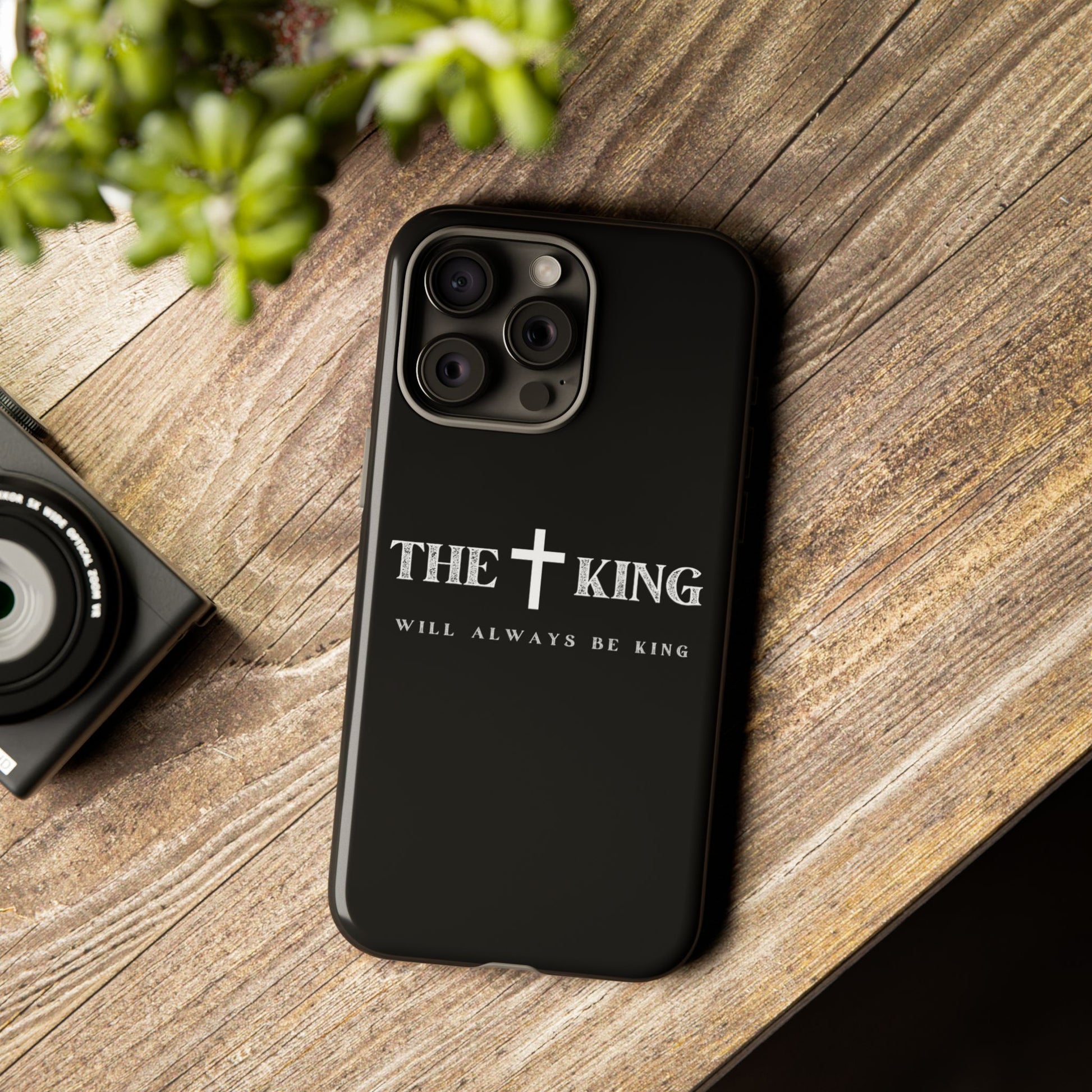 ⭐ Phone Case - Faith-Inspired Tough Cases for King Fans, Christian Gift, Durable Protection, Stylish Accessory, Unique Design