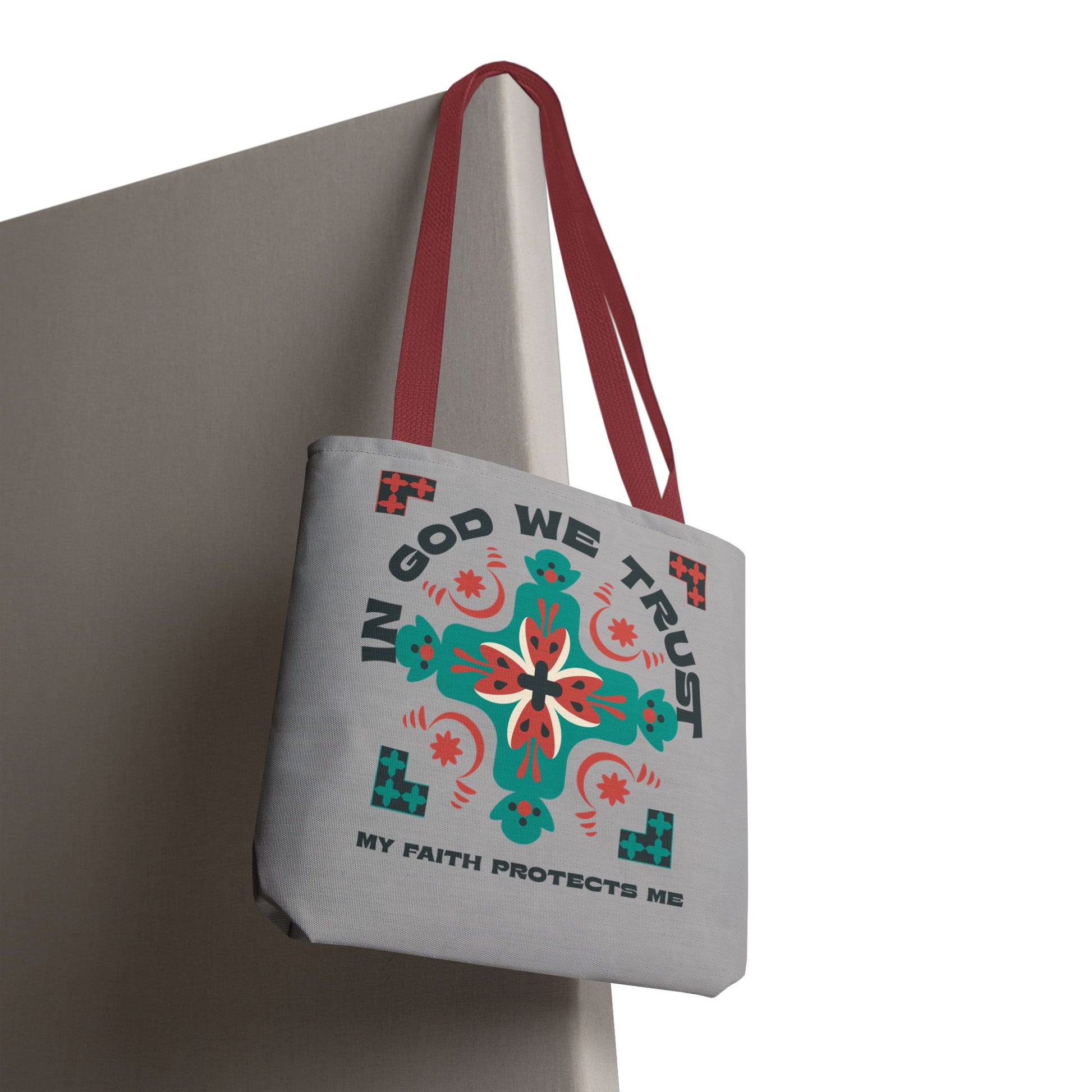 Faith-Inspired Tote Bag, Spiritual Shopper, Inspirational Gift, Religious Tote, Christian Accessory, Everyday Use