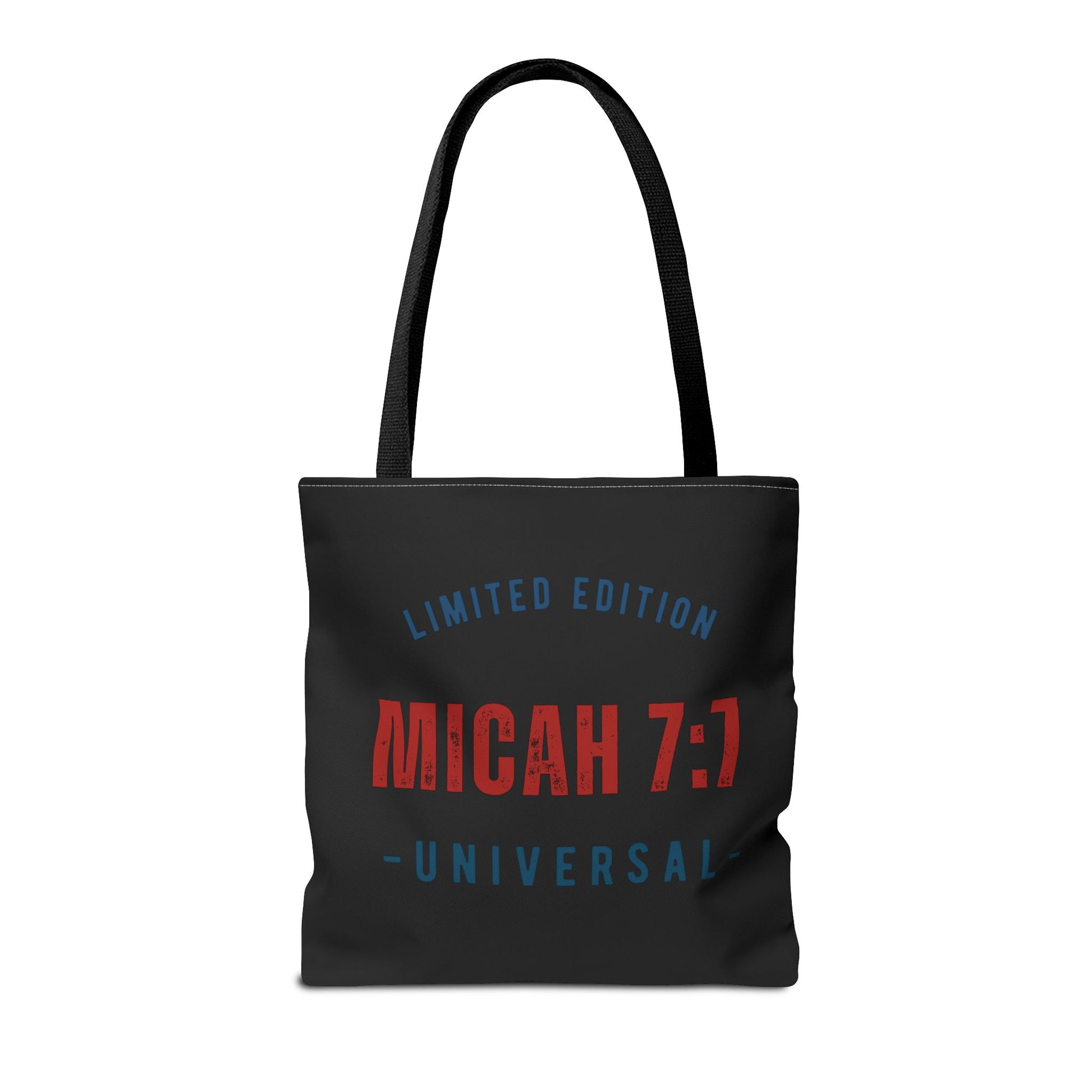 Limited Edition Micah 7:1 Tote Bag - Universal Design for Everyday Use, Gift, Eco-Friendly, Daily Essentials, Faith-Inspired