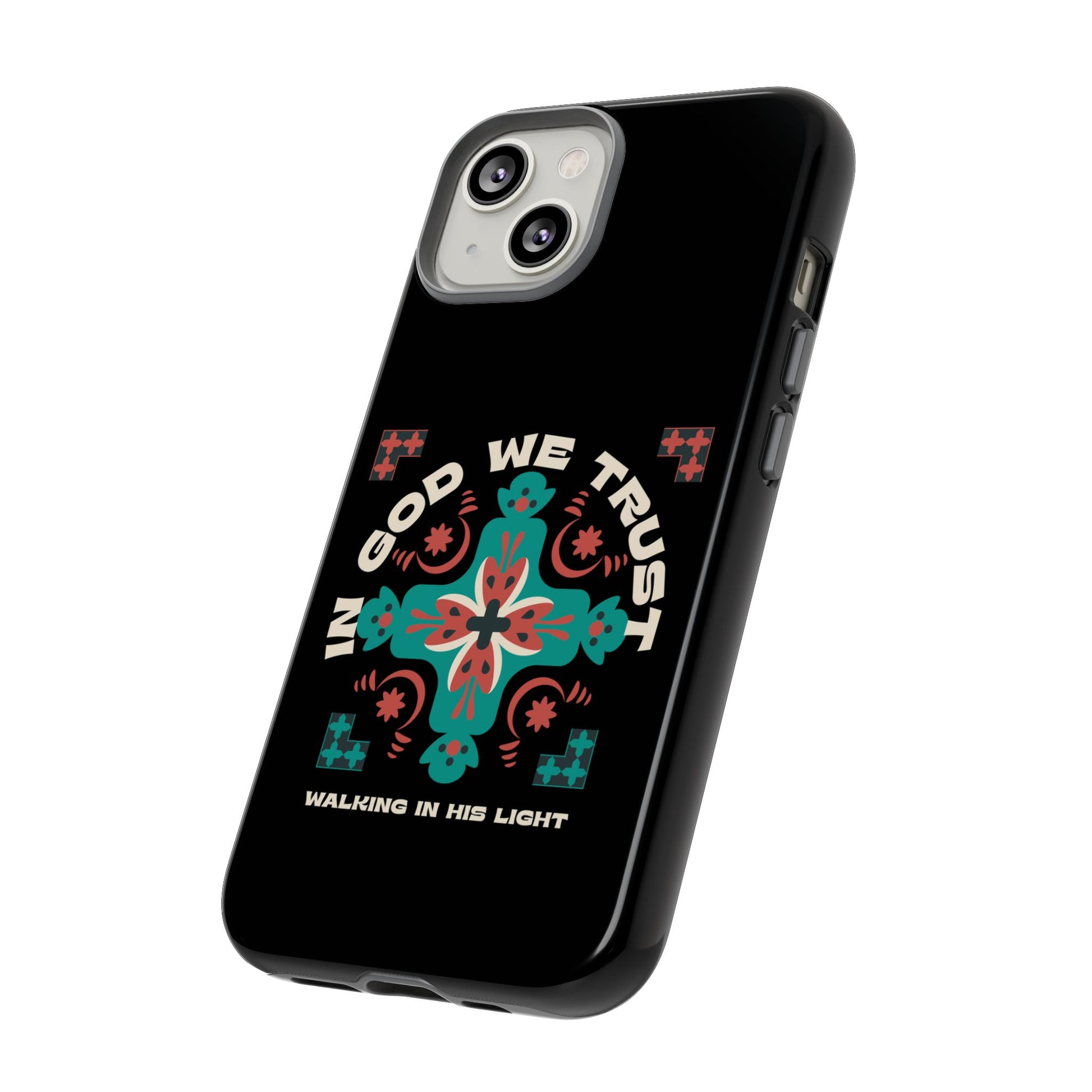 Tough Cases - In God We Trust Phone Case, Spiritual Phone Protector, Christian Cell Cover, Faith-based Accessory, Inspirational Gift
