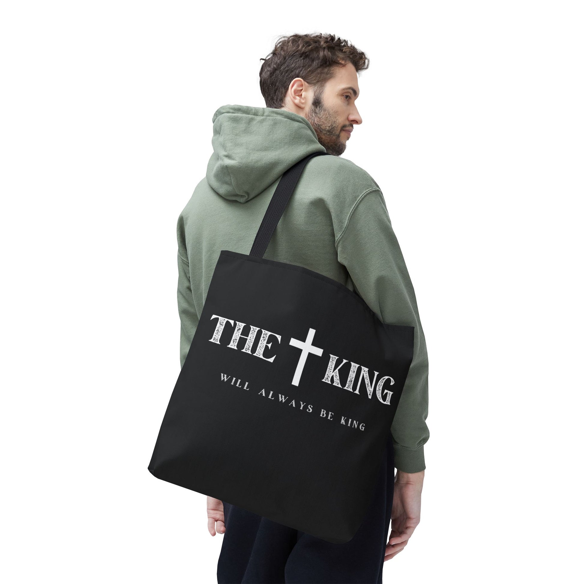 Faith-Inspired Tote Bag, Christian Tote, Shopping Bag, Bible Verse Bag, Gift for Believers, Church Accessory