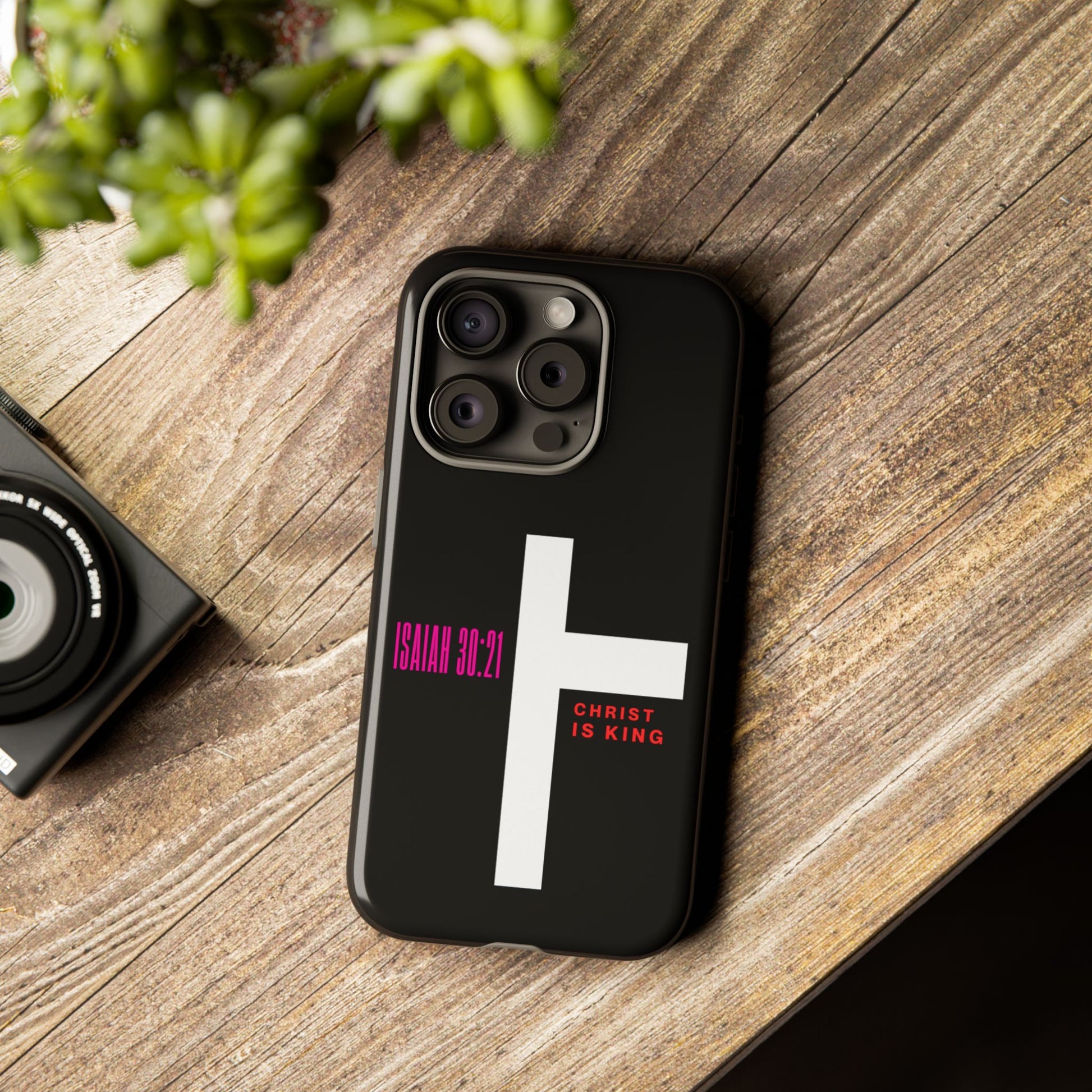 ⭐ Christ is King Psalm 29:10 Phone Case – Bold Faith Statement