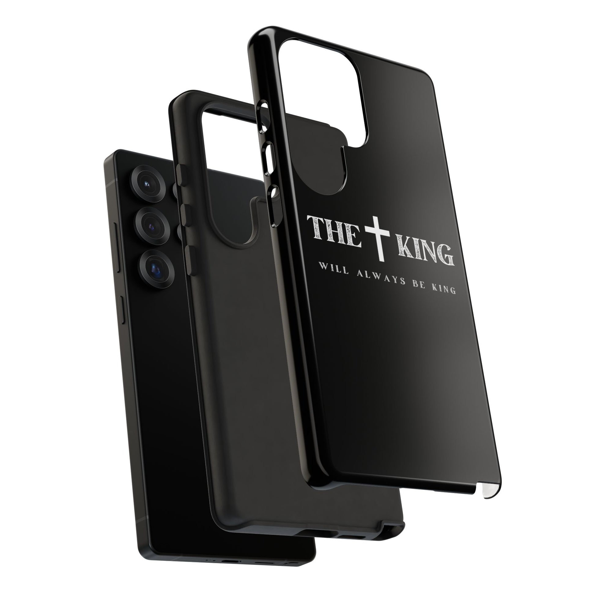 ⭐ Phone Case - Faith-Inspired Tough Cases for King Fans, Christian Gift, Durable Protection, Stylish Accessory, Unique Design