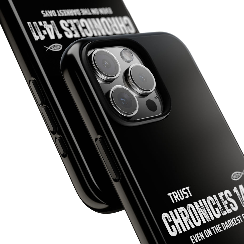 ⭐ Trust in God 2 Chronicles 14:11 Phone Case – Strength for the Hardest Days